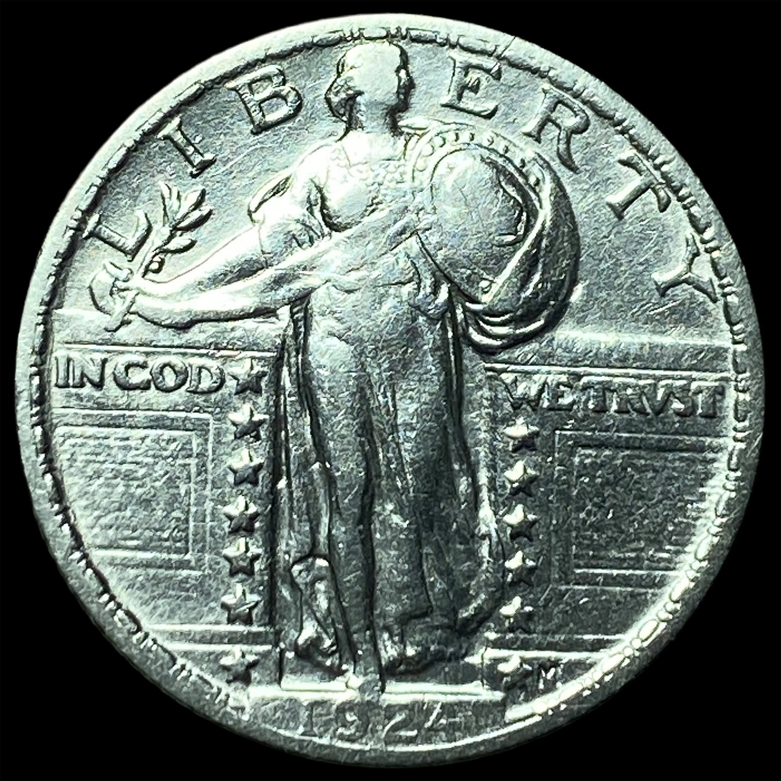 1924 Standing Liberty Quarter UNCIRCULATED: 1924 Standing Liberty Quarter UNCIRCULATED