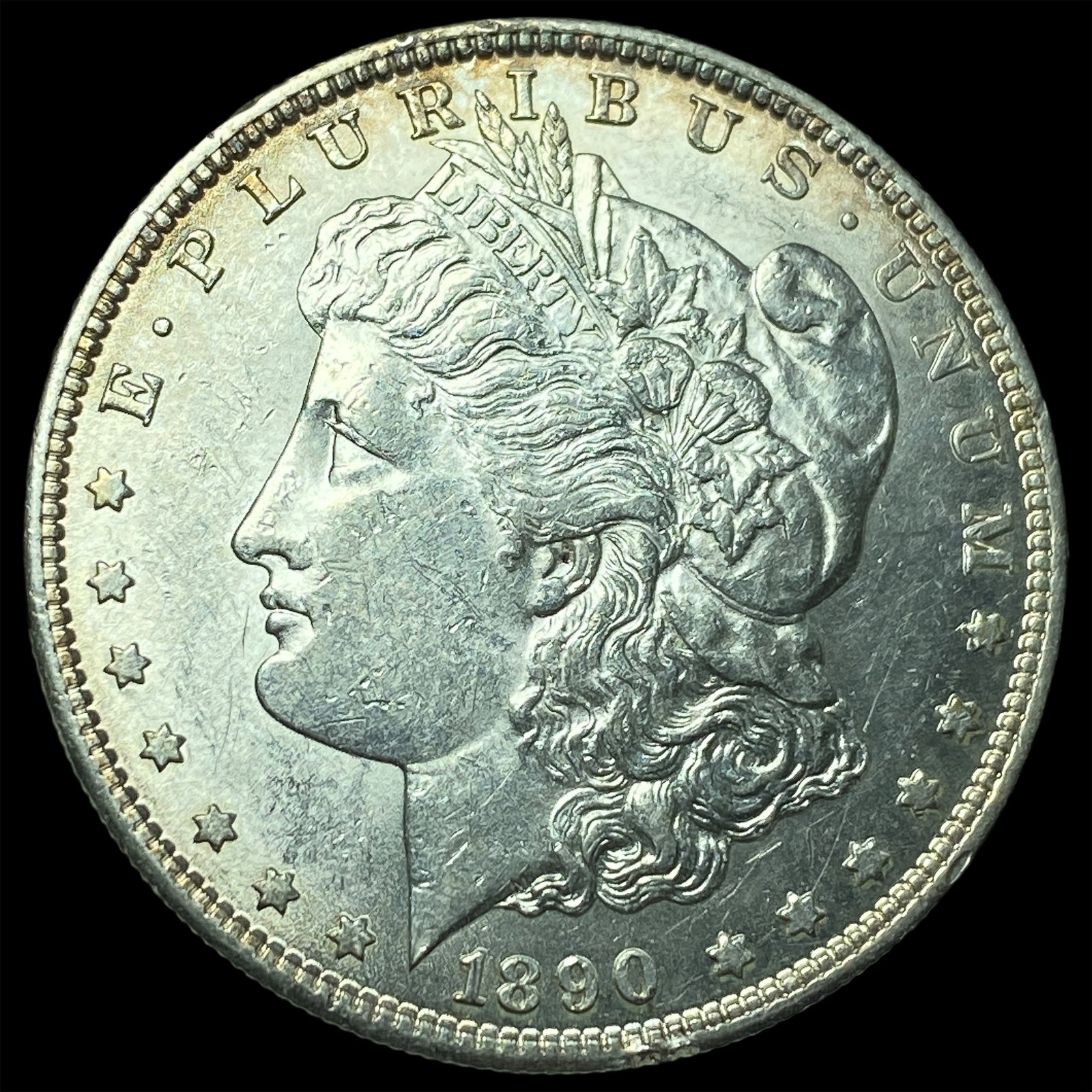 1890-S Silver Morgan Dollar UNCIRCULATED: 1890-S Silver Morgan Dollar UNCIRCULATED