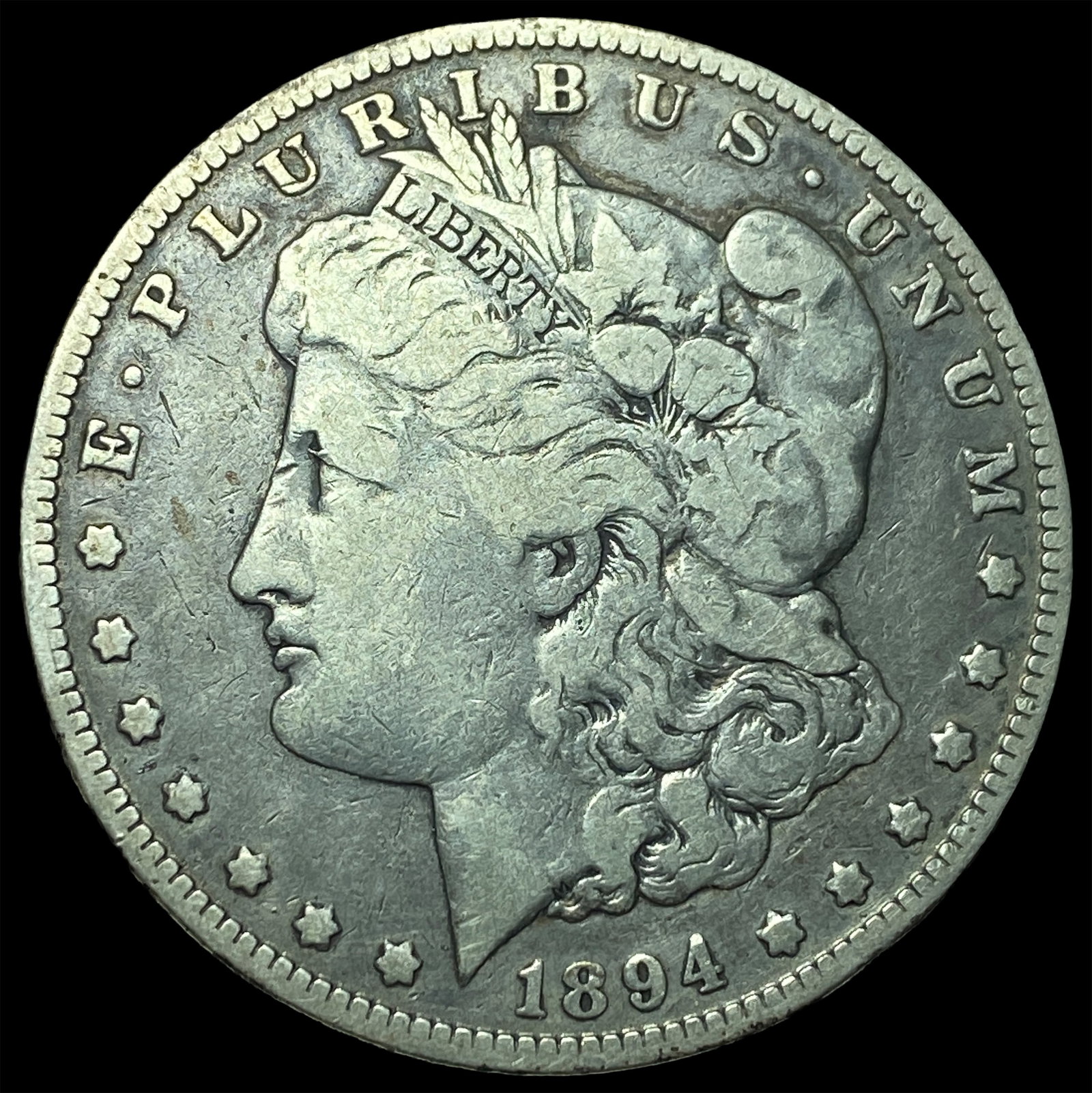 1894-O Silver Morgan Dollar LIGHTLY CIRCULATED: 1894-O Silver Morgan Dollar LIGHTLY CIRCULATED