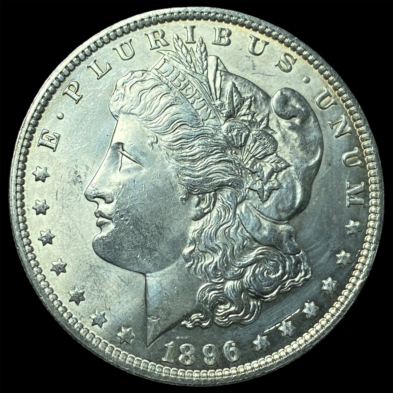 1896 Silver Morgan Dollar UNCIRCULATED: 1896 Silver Morgan Dollar UNCIRCULATED