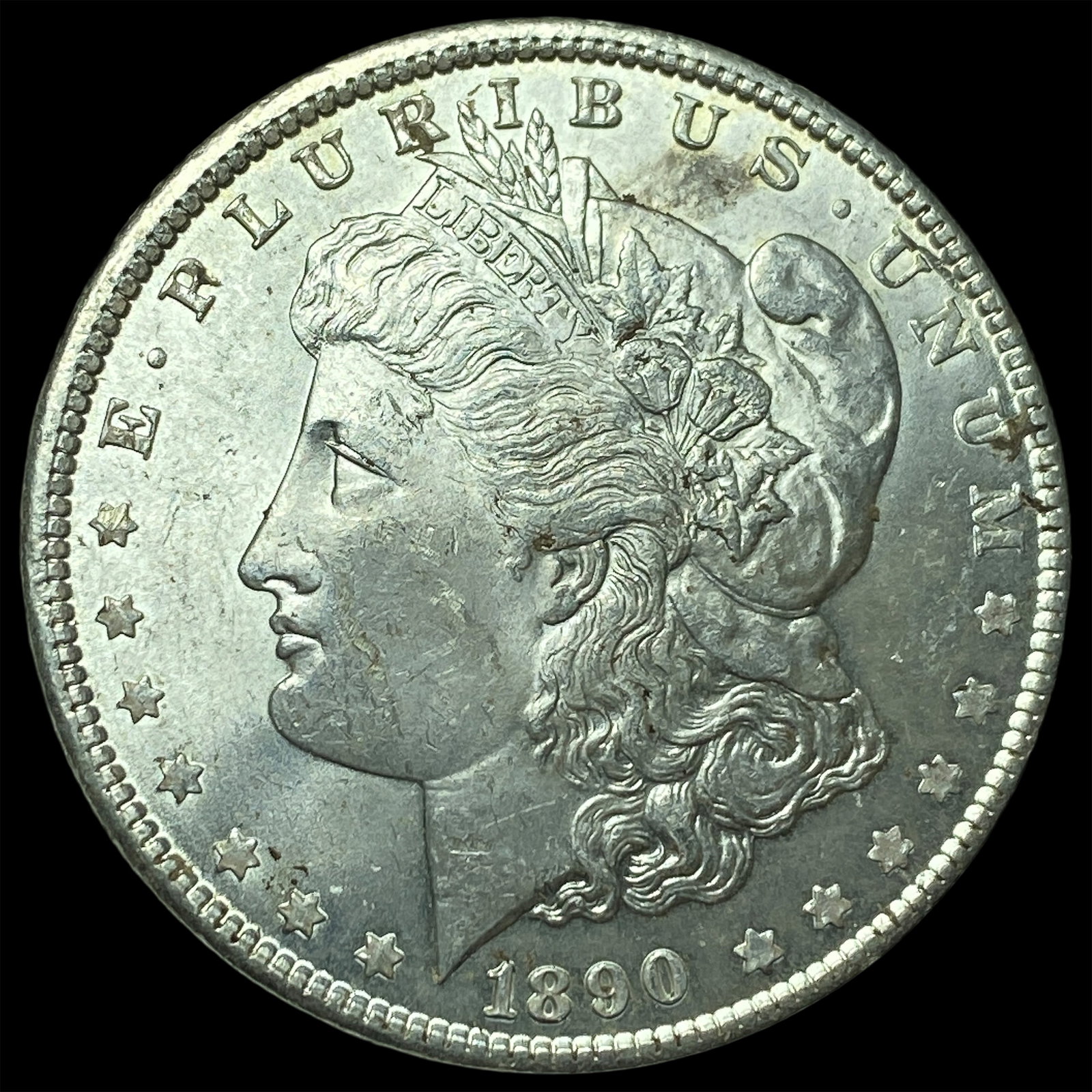 1890 Morgan Silver Dollar UNCIRCULATED: 1890 Morgan Silver Dollar UNCIRCULATED