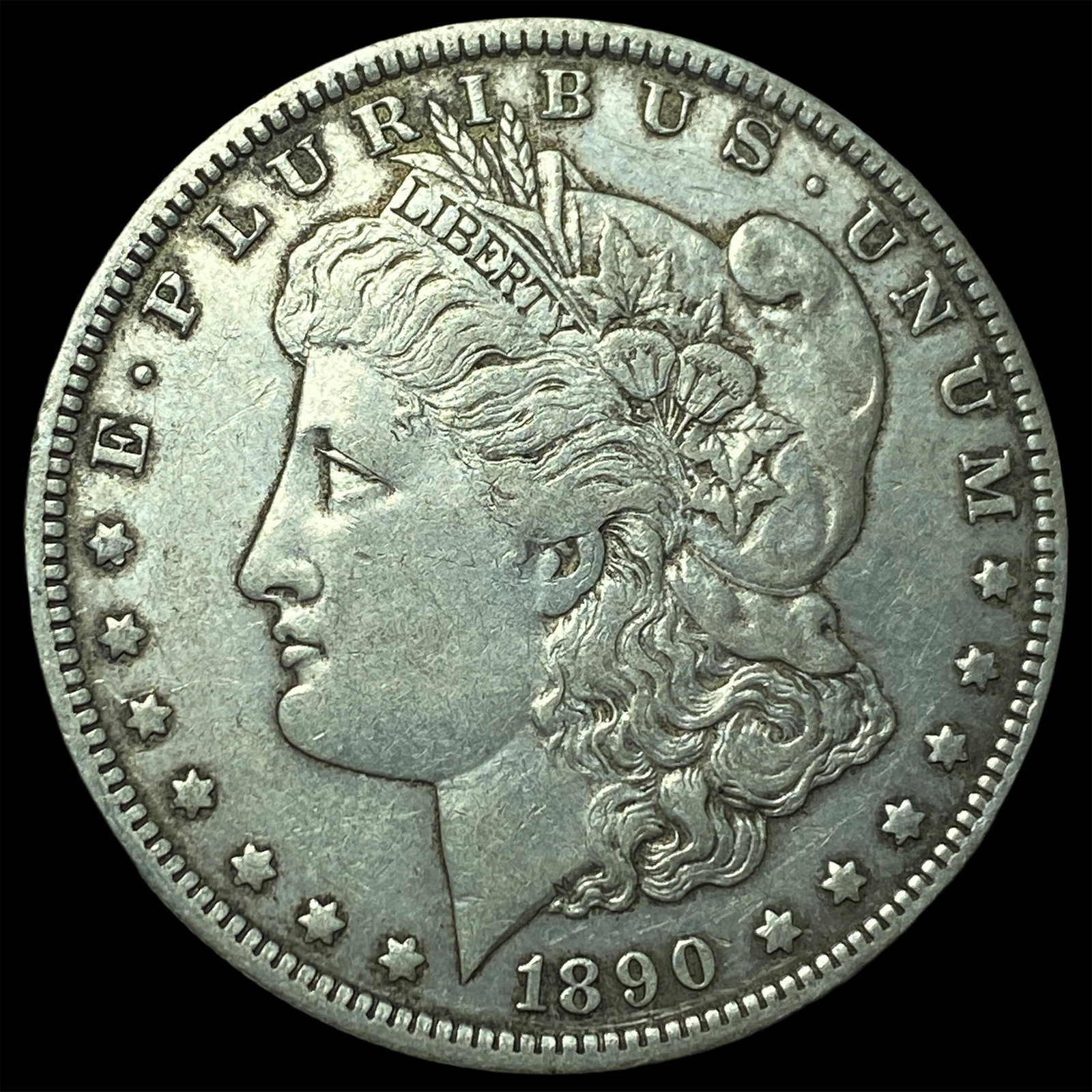1890-O Silver Morgan Dollar NEARLY UNCIRCULATED: 1890-O Silver Morgan Dollar NEARLY UNCIRCULATED