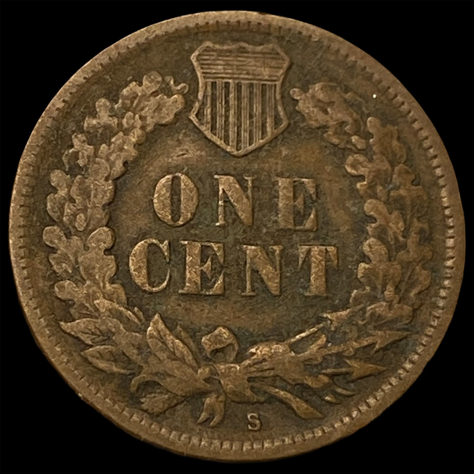 1908-S Indian Head Cent LIGHTLY CIRCULATED - 2