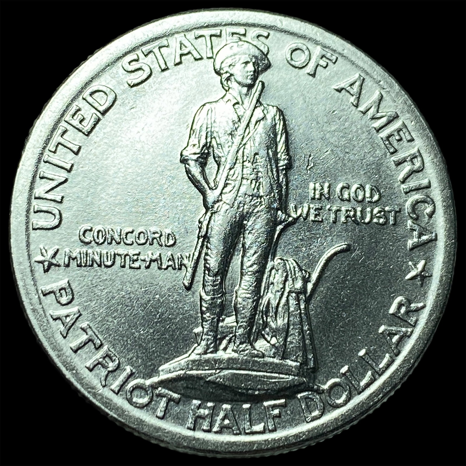 1925 Silver Lexington-Concord Half Dollar UNCIRCULATED: 1925 Silver Lexington-Concord Half Dollar UNCIRCULATED