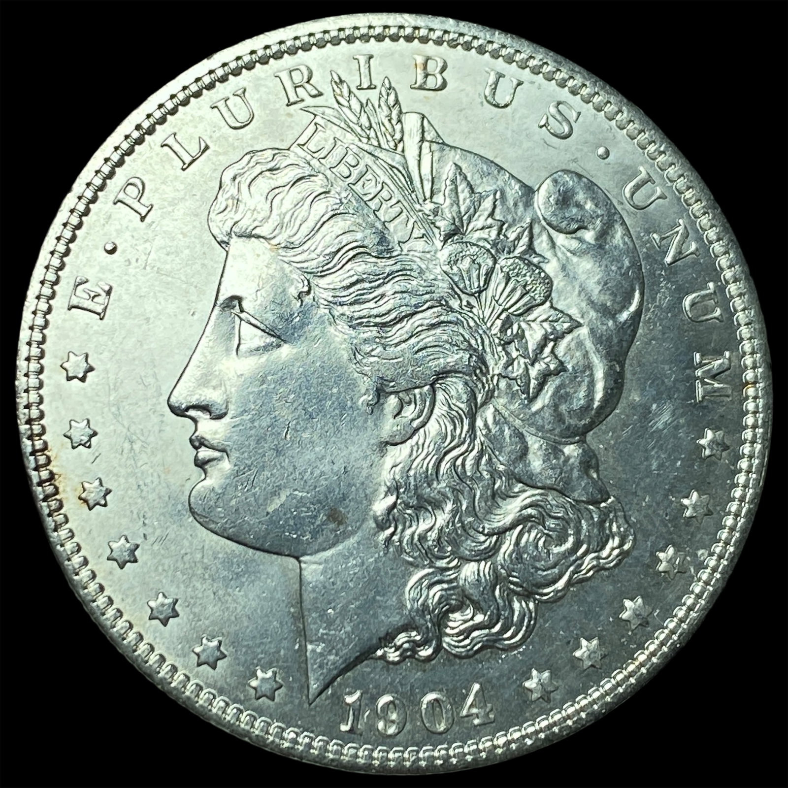 1904-O Morgan Silver Dollar UNCIRCULATED: 1904-O Morgan Silver Dollar UNCIRCULATED