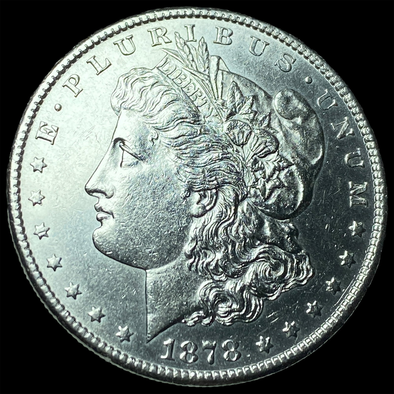 1878-S Silver Morgan Dollar UNCIRCULATED: 1878-S Silver Morgan Dollar UNCIRCULATED