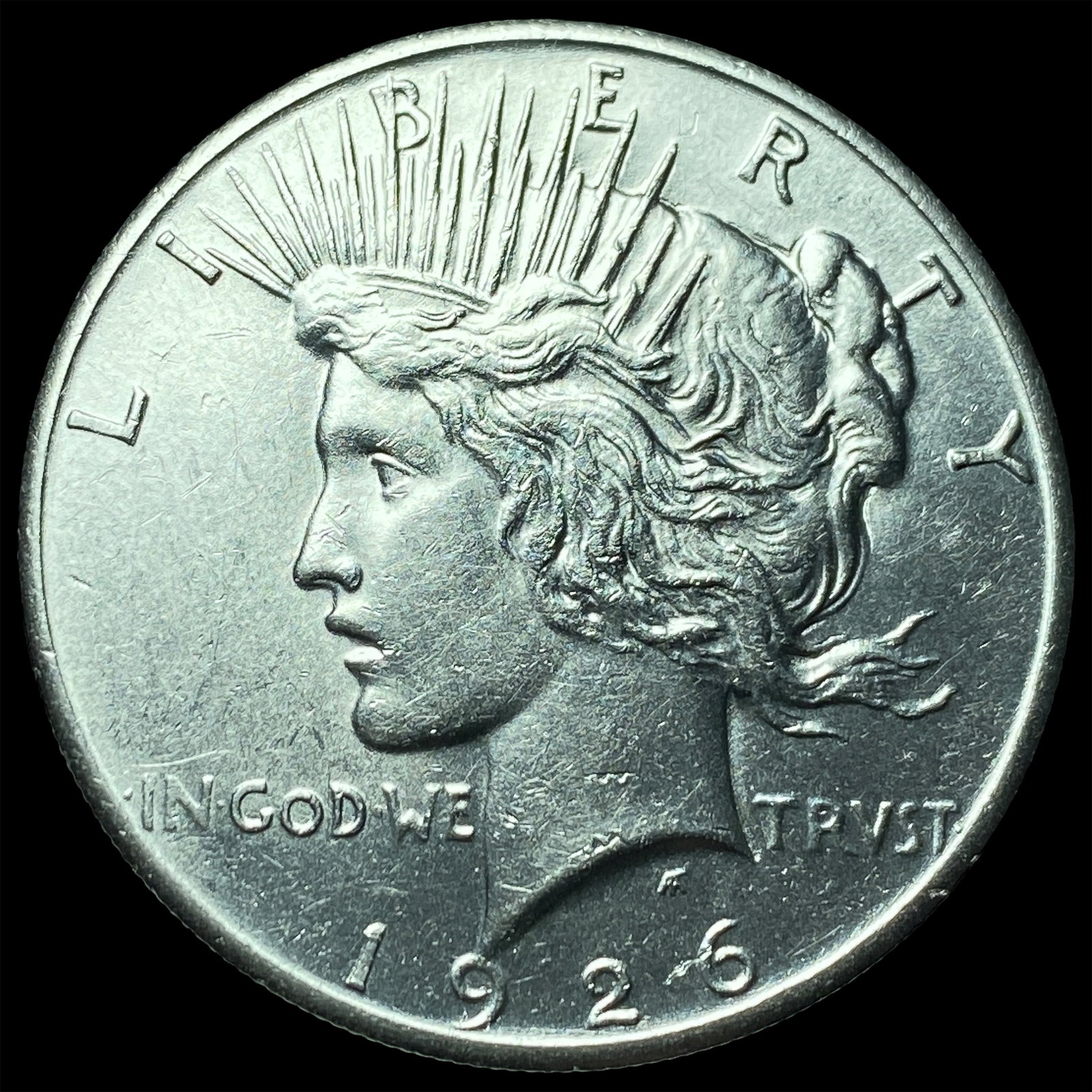 1926 Peace Silver Dollar CLOSELY UNCIRCULATED: 1926 Peace Silver Dollar CLOSELY UNCIRCULATED
