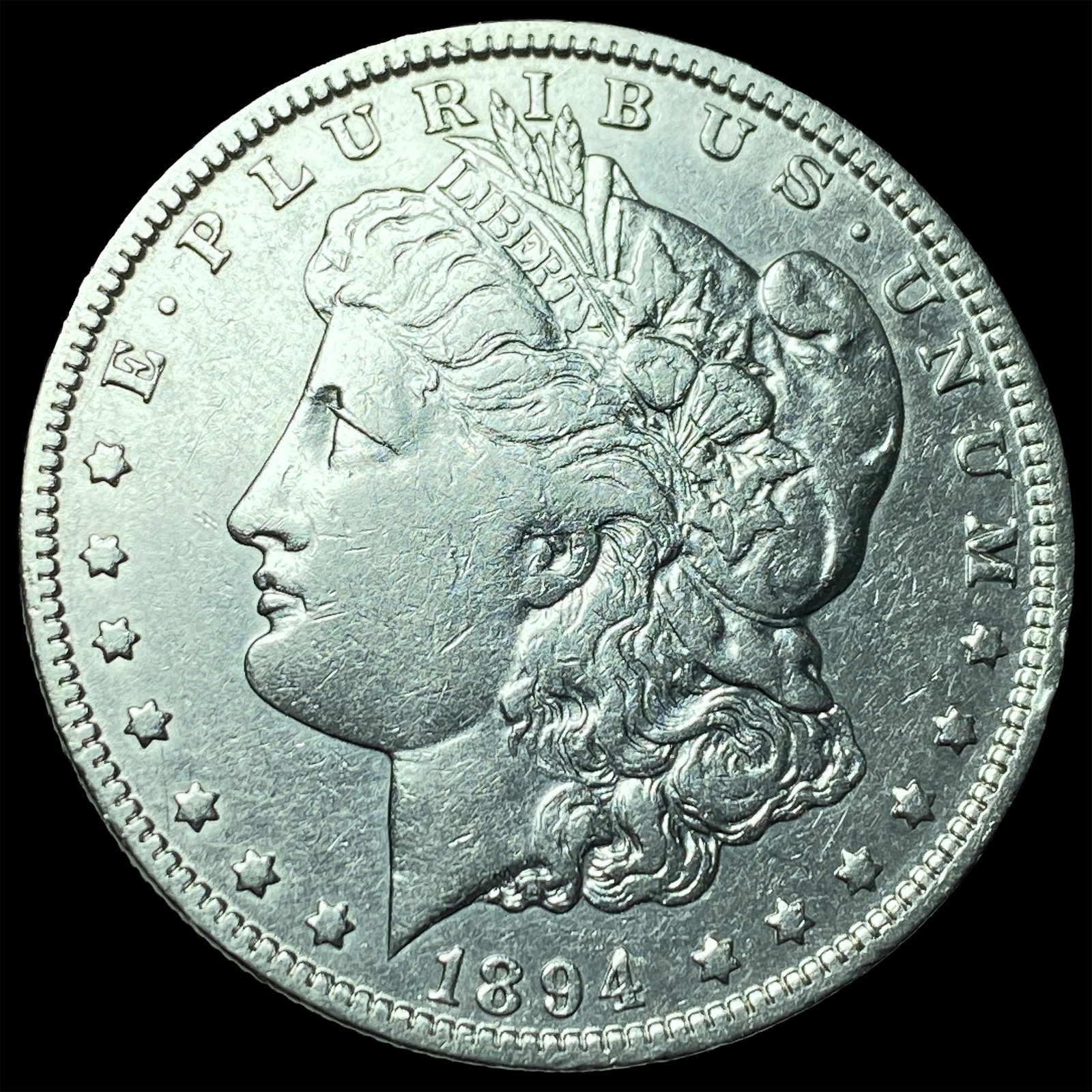 1894 Morgan Silver Dollar CLOSELY UNCIRCULATED: 1894 Morgan Silver Dollar CLOSELY UNCIRCULATED