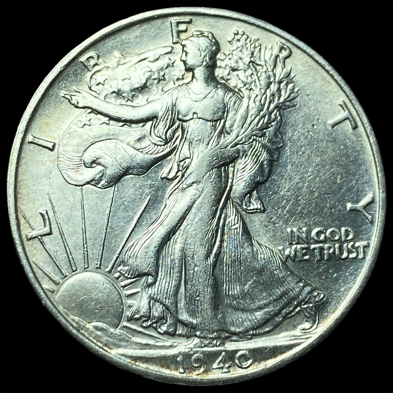 1940 Silver Half Dollar Walking Liberty UNCIRCULATED: 1940 Silver Half Dollar Walking Liberty UNCIRCULATED