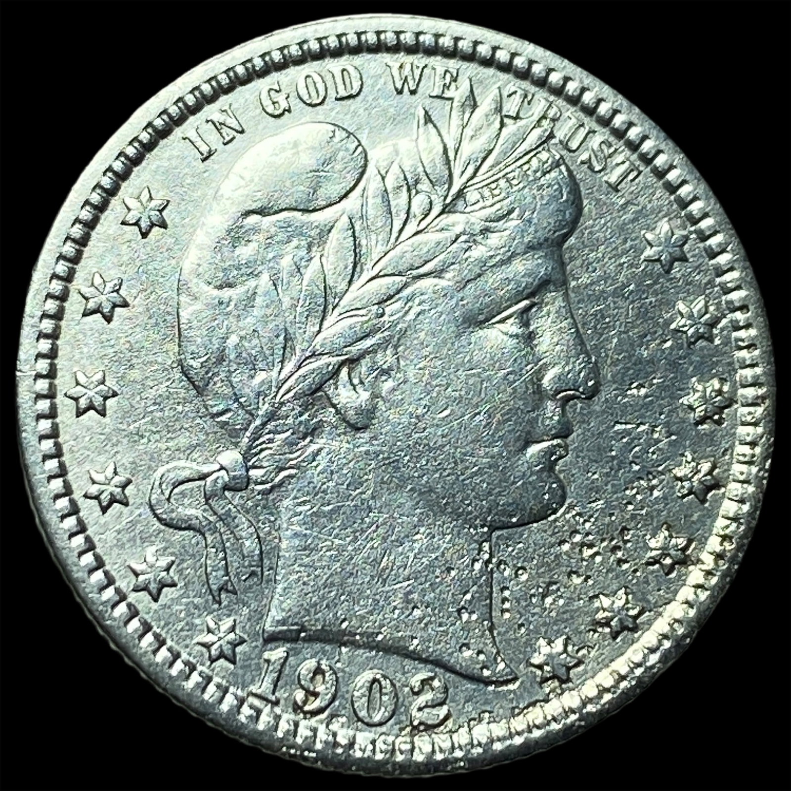 1902 Barber Quarter HIGH GRADE: 1902 Barber Quarter HIGH GRADE