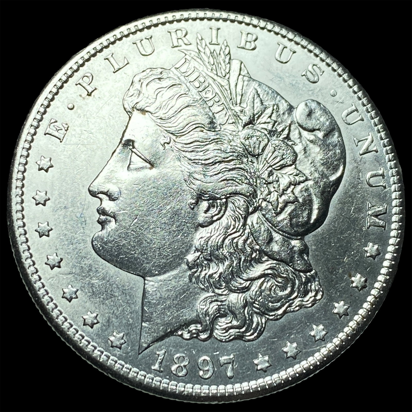 1897-S Silver Morgan Dollar UNCIRCULATED: 1897-S Silver Morgan Dollar UNCIRCULATED