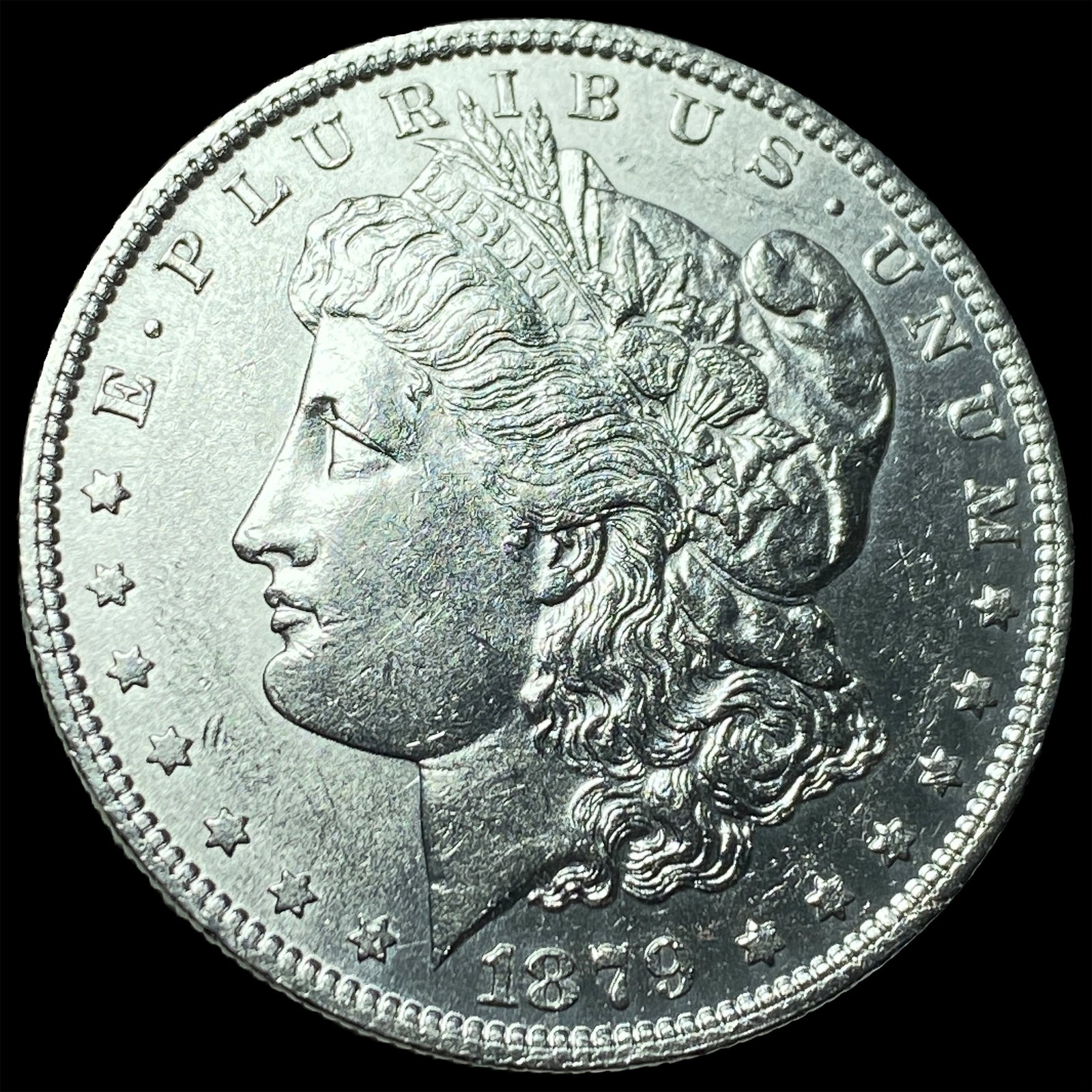 1879-S Silver Morgan Dollar UNCIRCULATED: 1879-S Silver Morgan Dollar UNCIRCULATED
