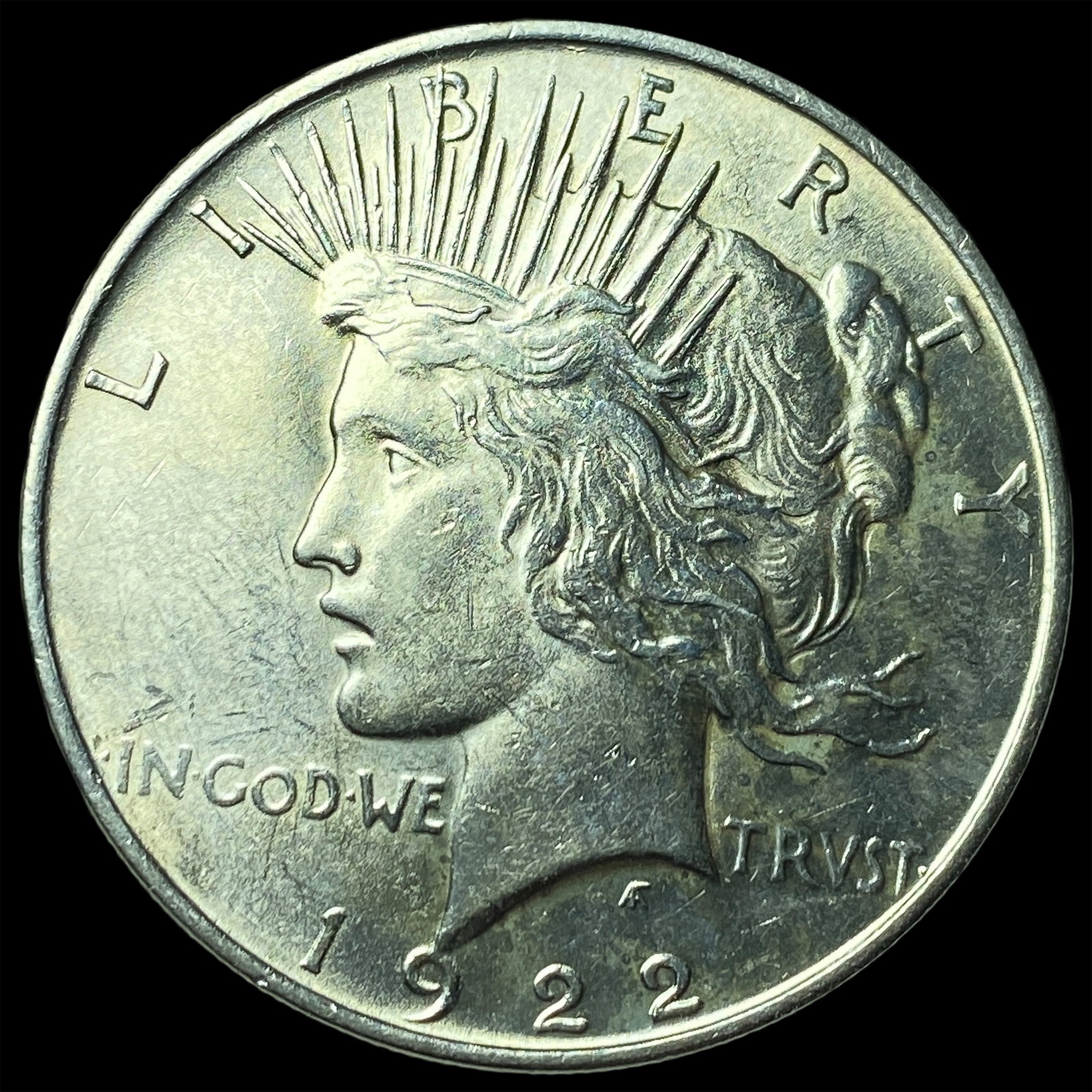 1922 Silver Peace Dollar UNCIRCULATED: 1922 Silver Peace Dollar UNCIRCULATED