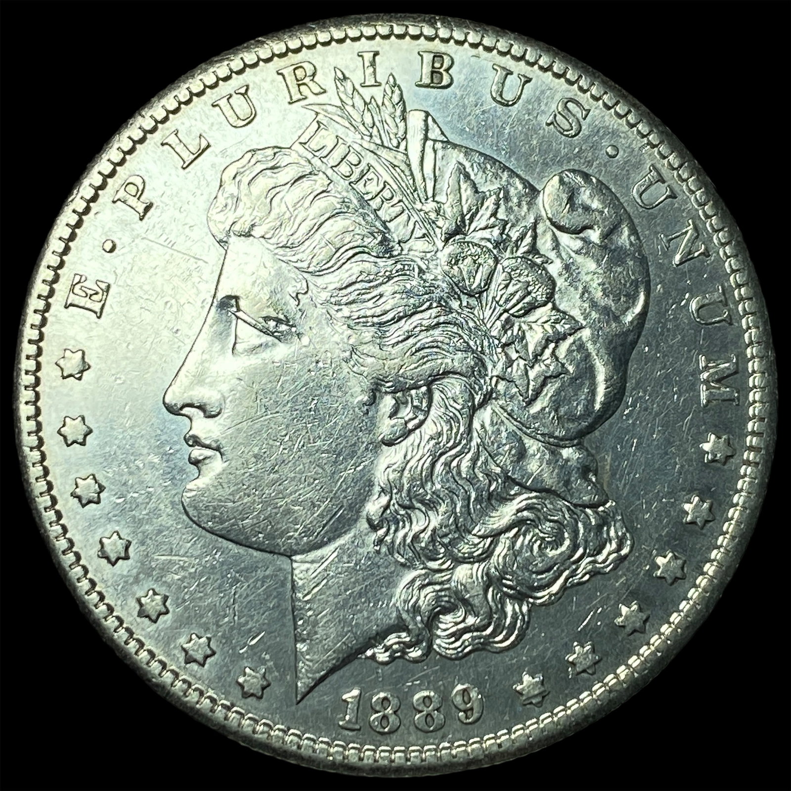1889 Morgan Silver Dollar UNCIRCULATED: 1889 Morgan Silver Dollar UNCIRCULATED