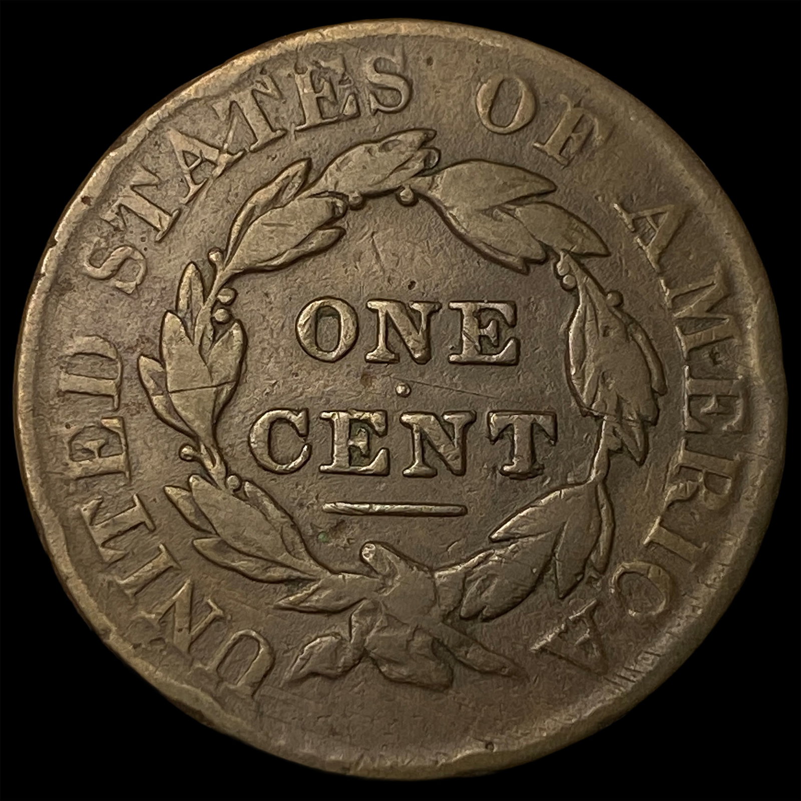 1827 Large Cent LIGHTLY CIRCULATED - 2