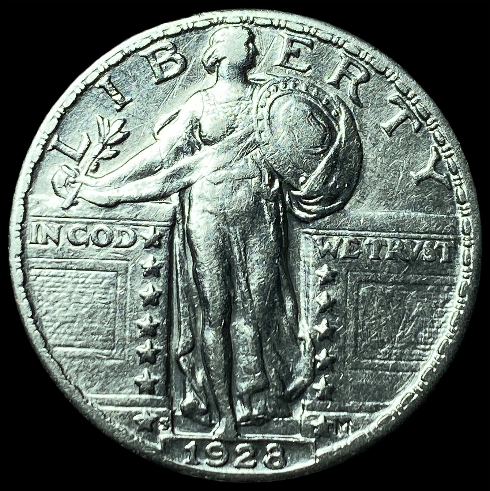 1928 Standing Liberty Quarter UNCIRCULATED: 1928 Standing Liberty Quarter UNCIRCULATED