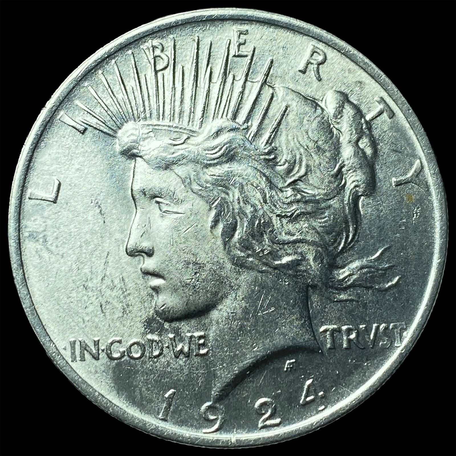 1924 Silver Peace Dollar CHOICE BU: 1924 Silver Peace Dollar CHOICE BU