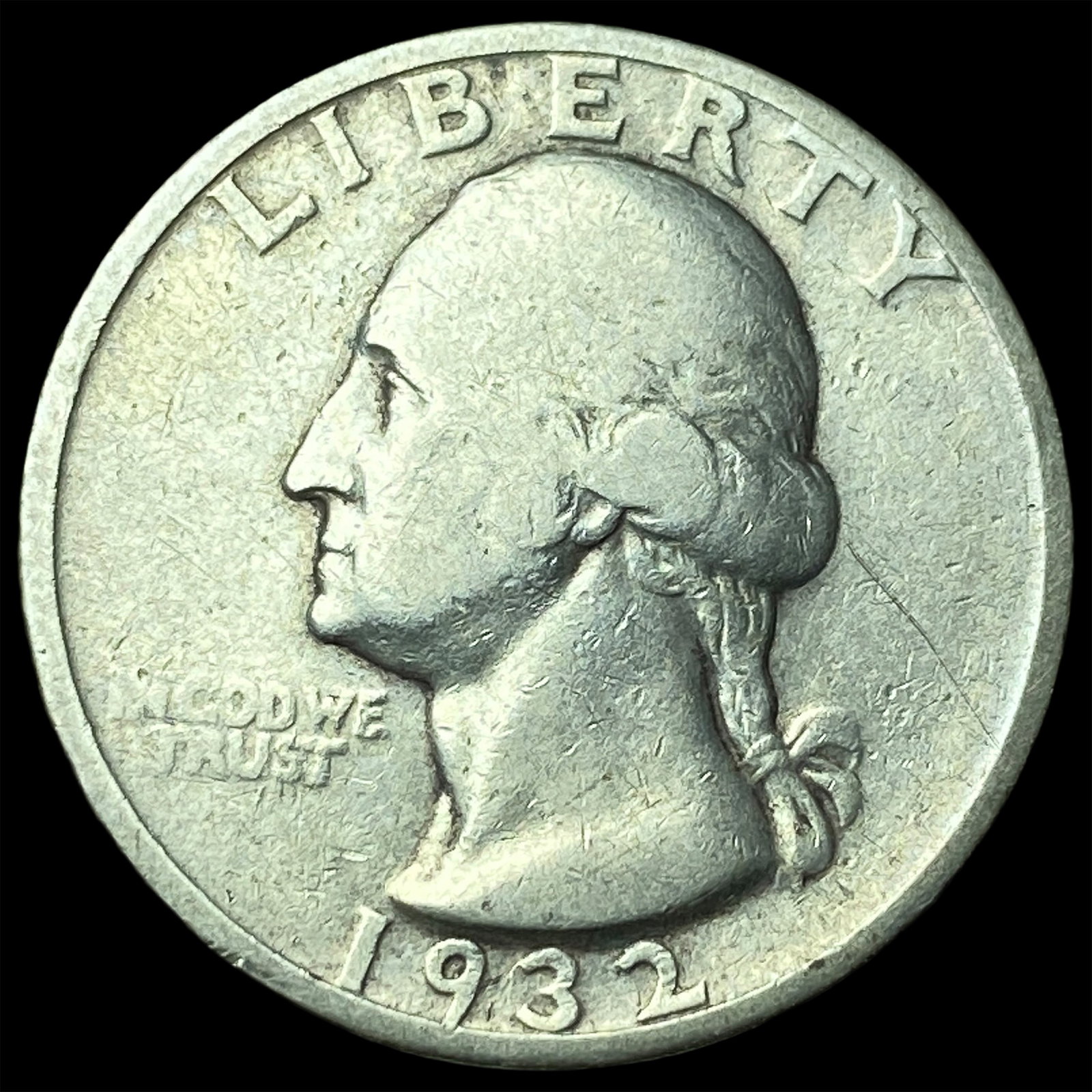 1932-D Silver Washington Quarter LIGHTLY CIRCULATED: 1932-D Silver Washington Quarter LIGHTLY CIRCULATED