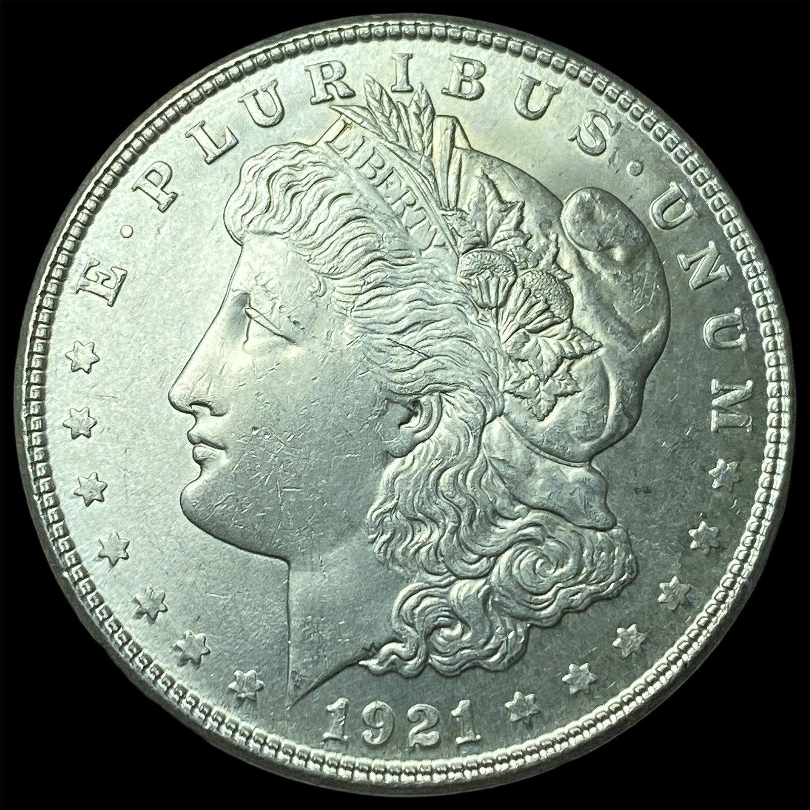 1921-S Silver Morgan Dollar CLOSELY UNCIRCULATED: 1921-S Silver Morgan Dollar CLOSELY UNCIRCULATED