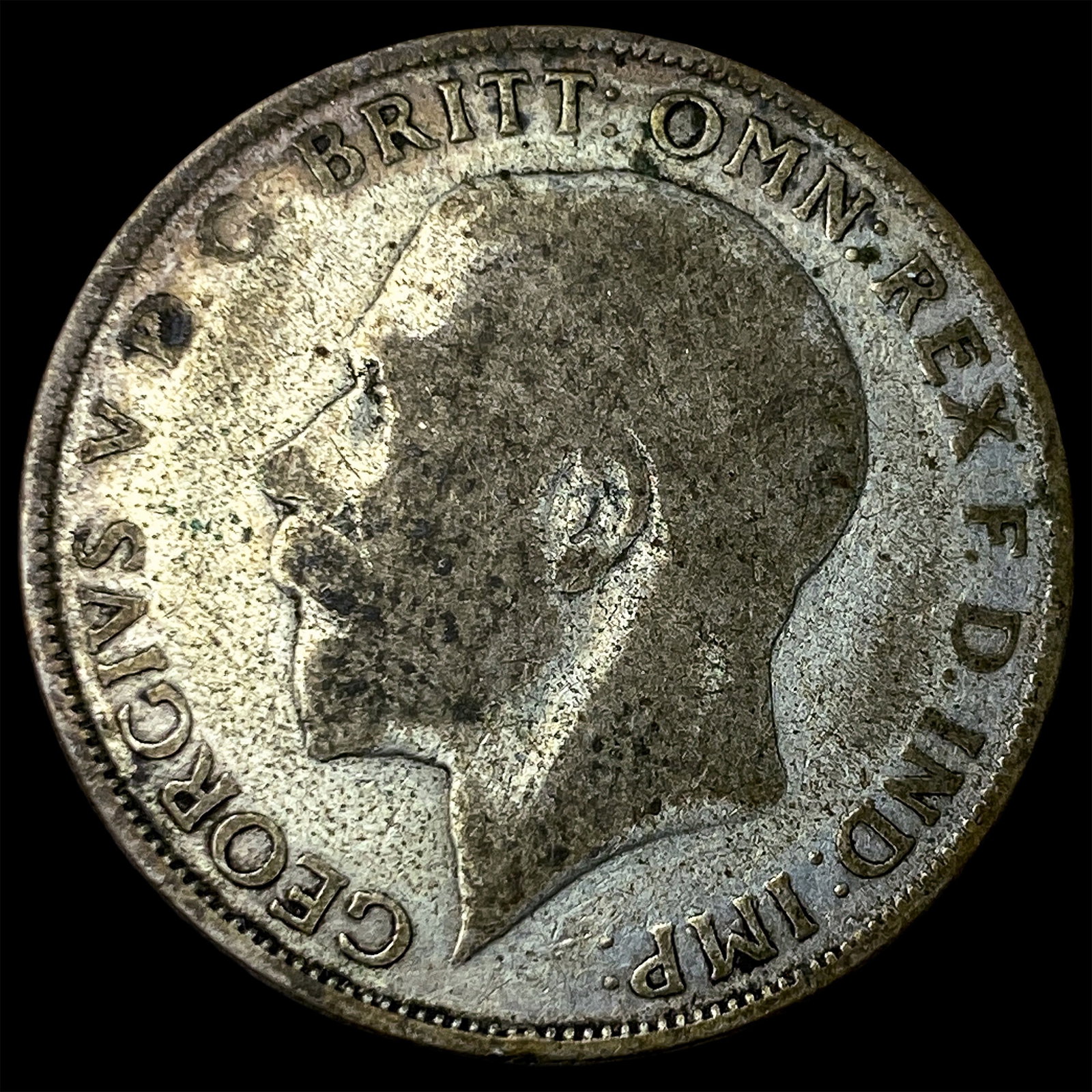 1925 Great Britain George V Silver Florin (1 of 2)