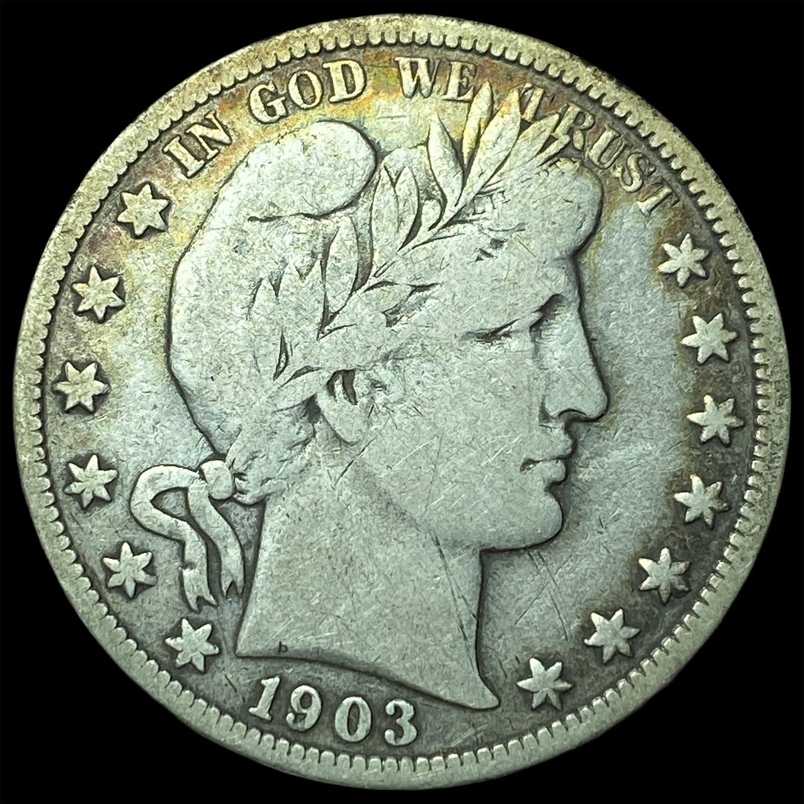 1903 Barber Half Dollar LIGHTLY CIRCULATED: 1903 Barber Half Dollar LIGHTLY CIRCULATED