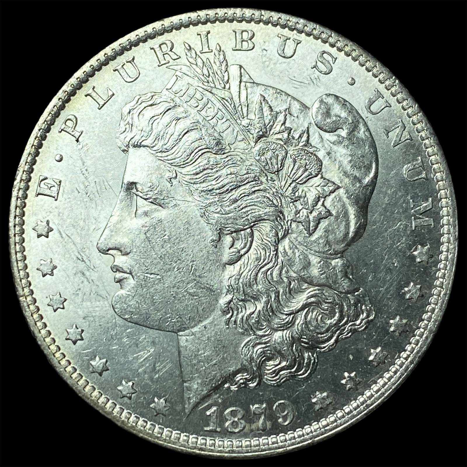 1879-CC Silver Morgan Dollar CHOICE BU: 1879-CC Silver Morgan Dollar CHOICE BU