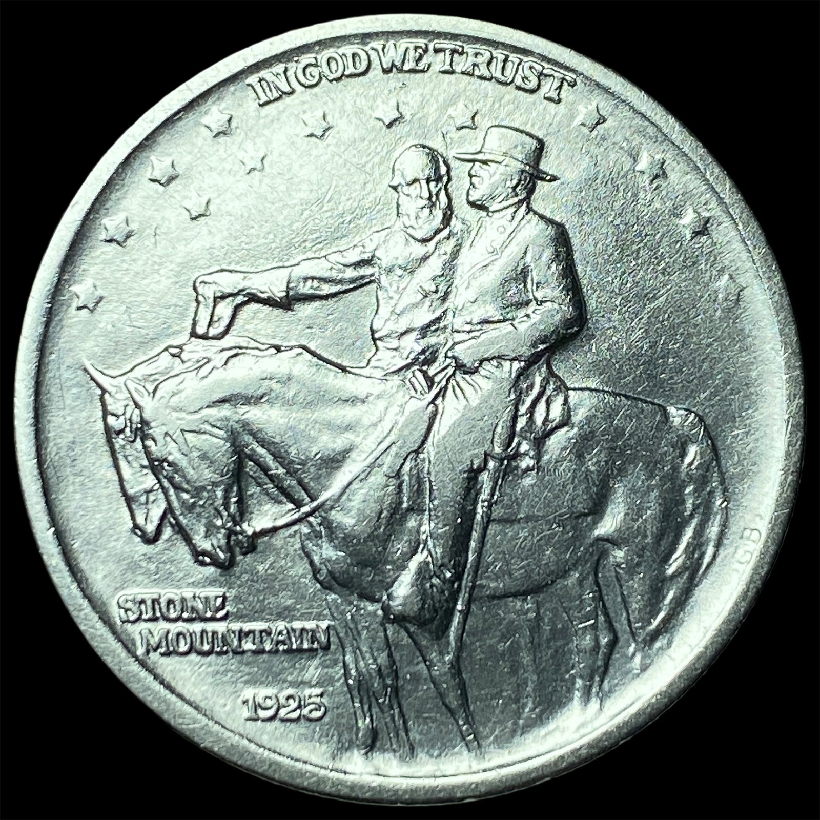 1925 Stone Mountain Silver Half Dollar UNCIRCULATED: 1925 Stone Mountain Silver Half Dollar UNCIRCULATED