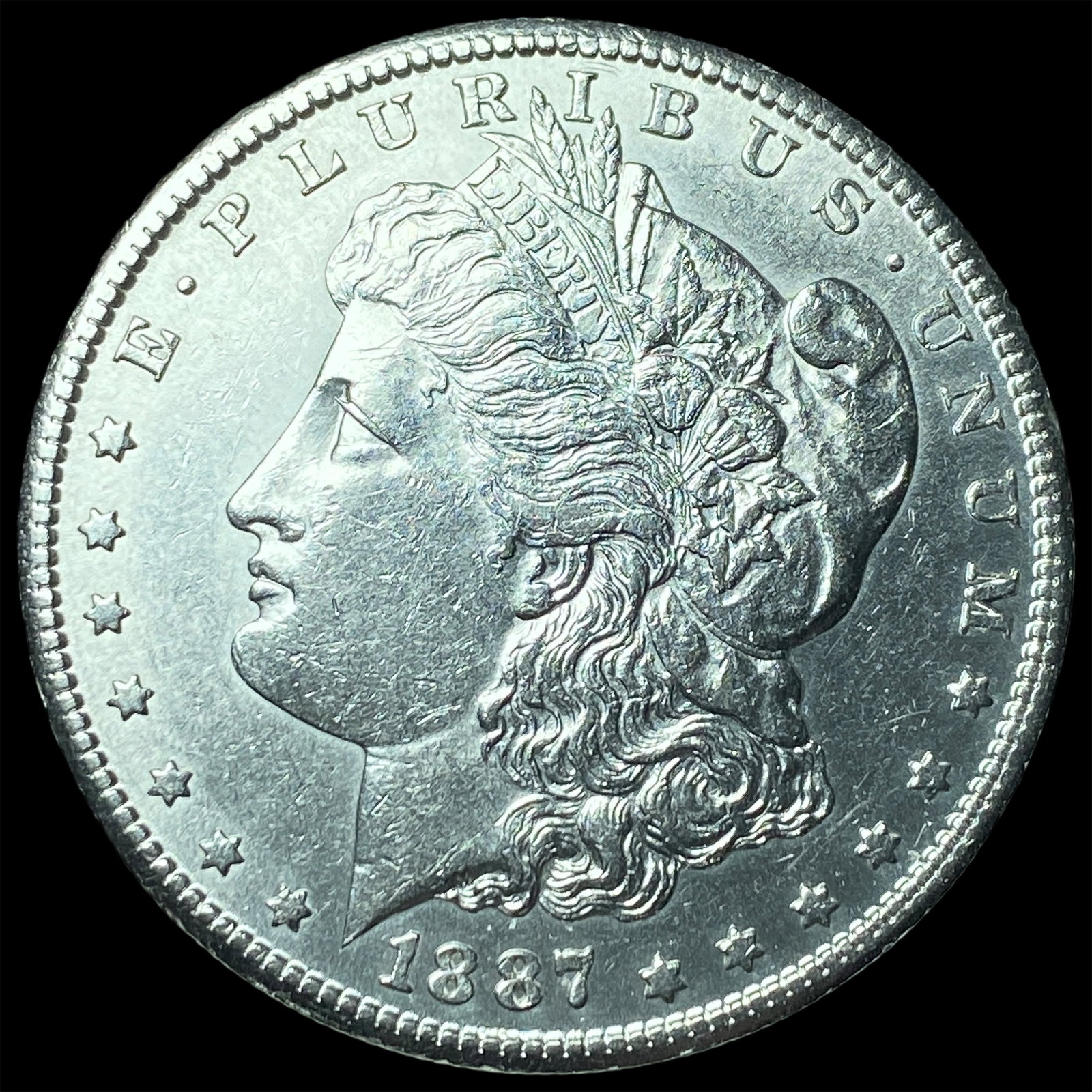 1887 Morgan Silver Dollar UNCIRCULATED: 1887 Morgan Silver Dollar UNCIRCULATED