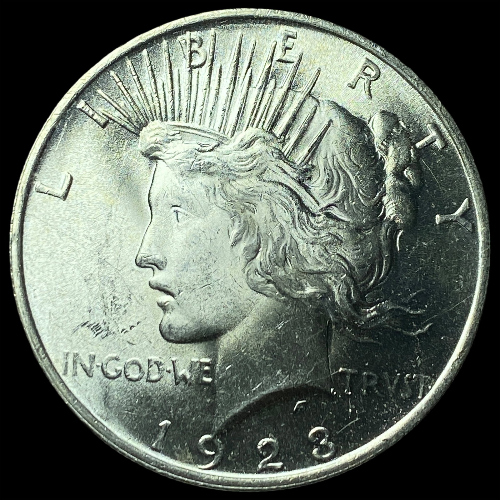 1923 Silver Peace Dollar UNCIRCULATED: 1923 Silver Peace Dollar UNCIRCULATED