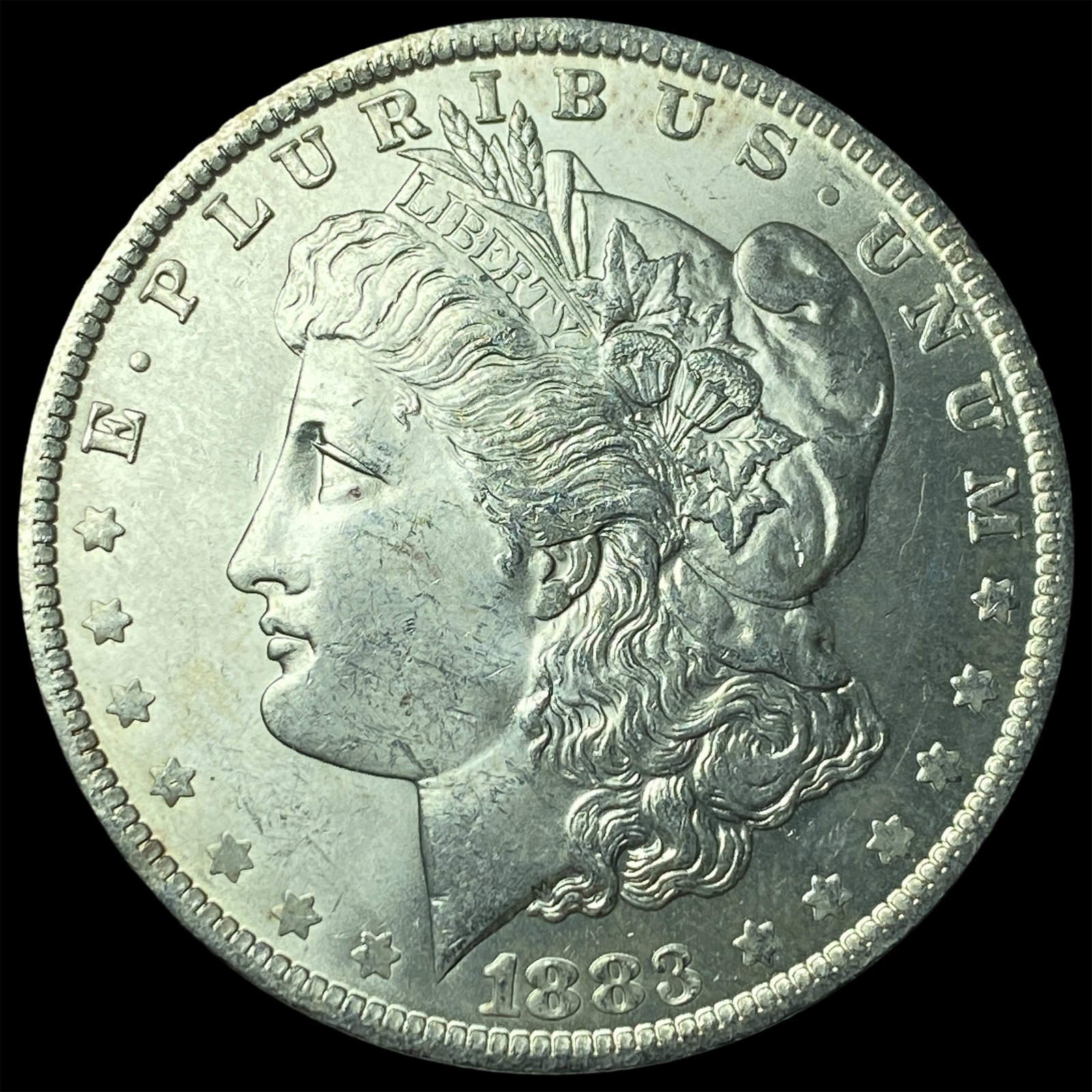 1883-O Silver Morgan Dollar GEM BU: 1883-O Silver Morgan Dollar GEM BU