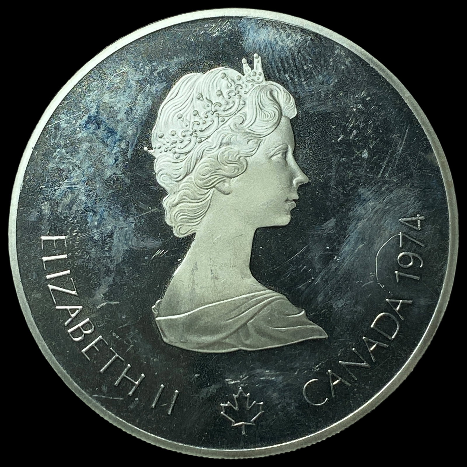 1974 Canada Silver 5 Dollars Montreal Olympics UNCIRCULATED (1 of 2)