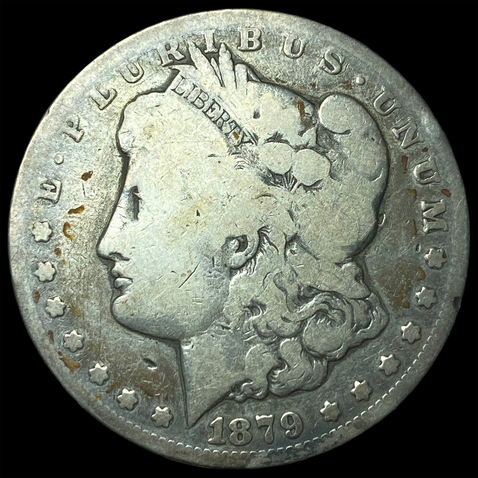 1879-CC Silver Morgan Dollar NICELY CIRCULATED: 1879-CC Silver Morgan Dollar NICELY CIRCULATED