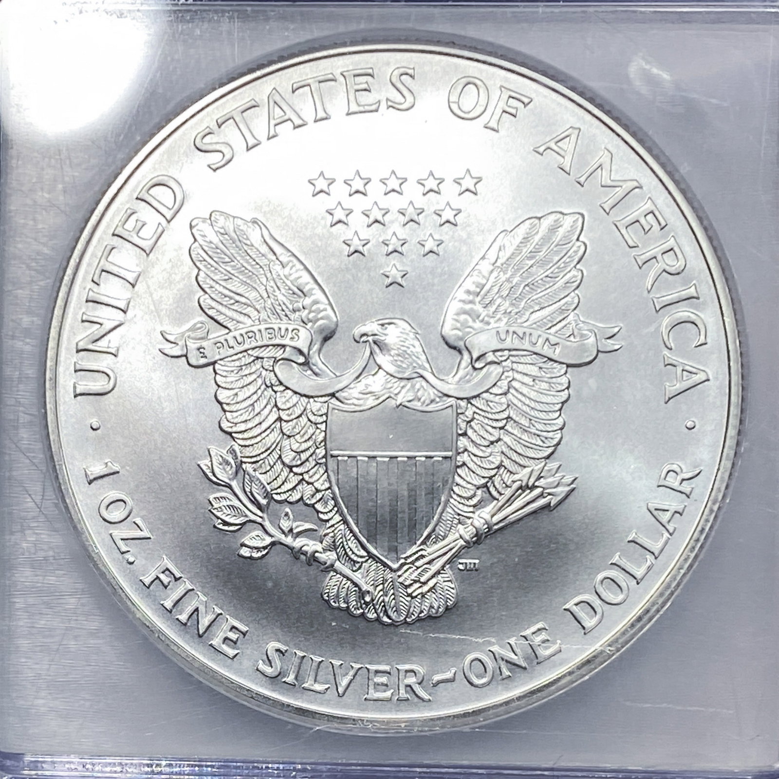 1999 Silver Eagle ICG MS70 - 4