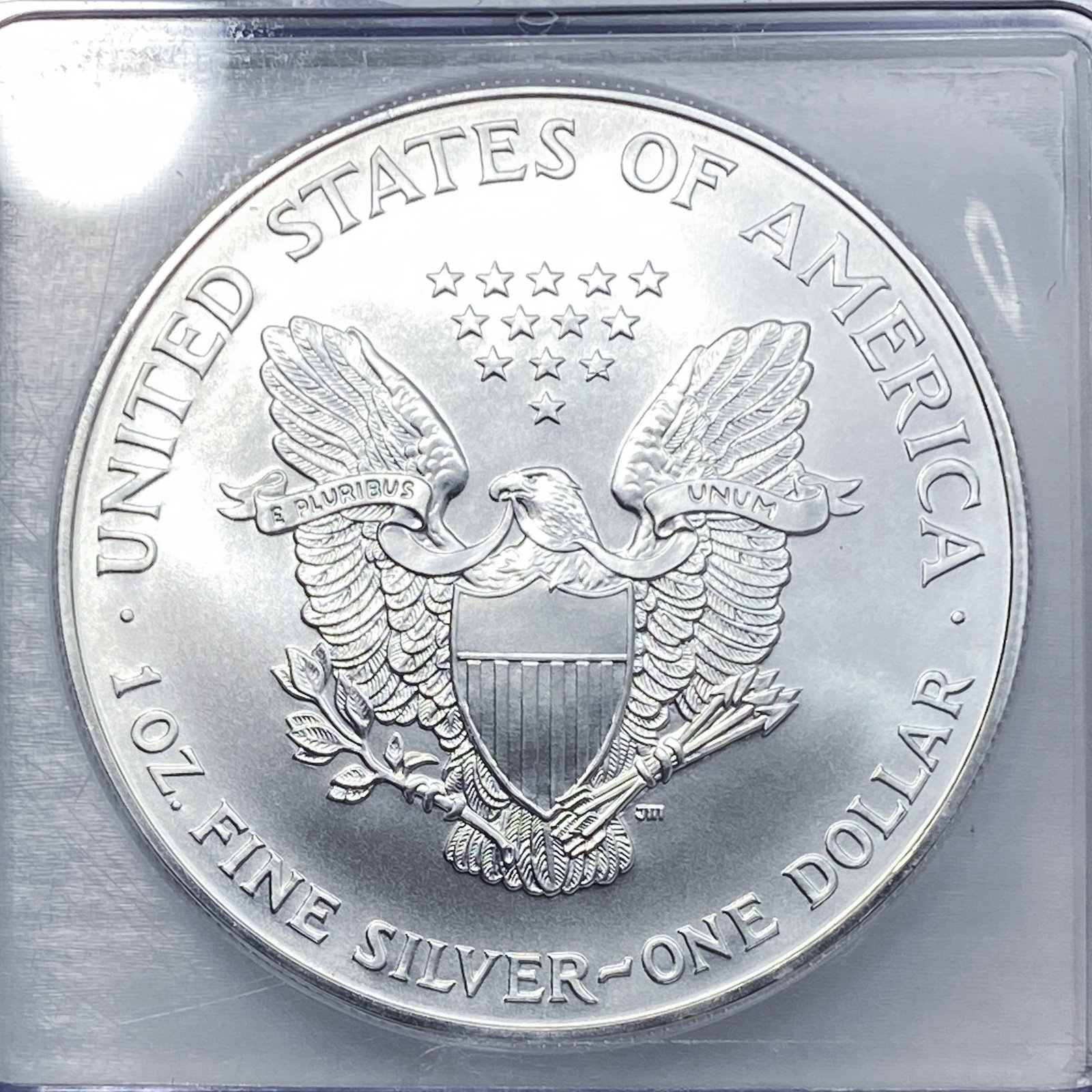 1999 Silver Eagle ICG MS70 - 4