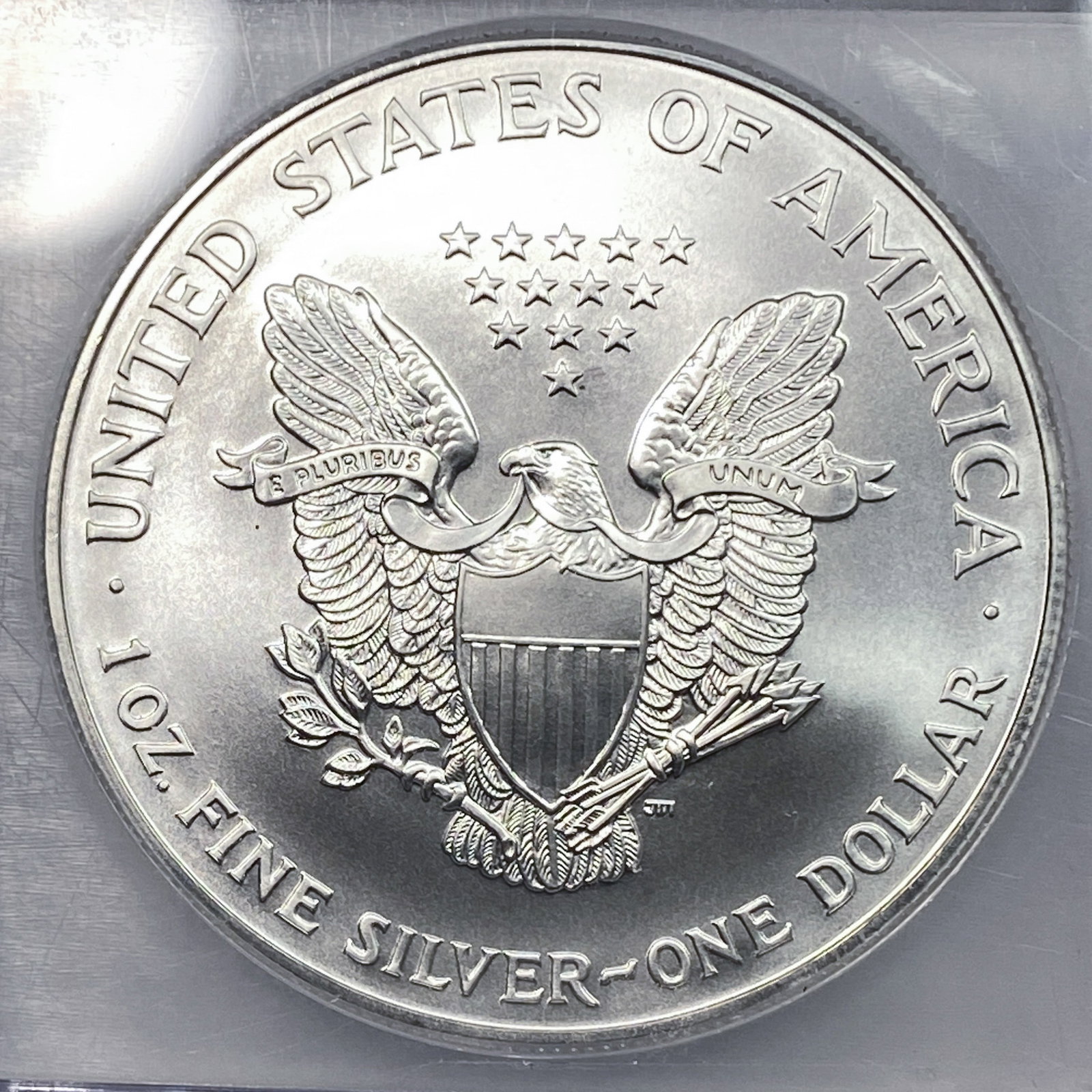 1999 Silver Eagle ICG MS70 - 4