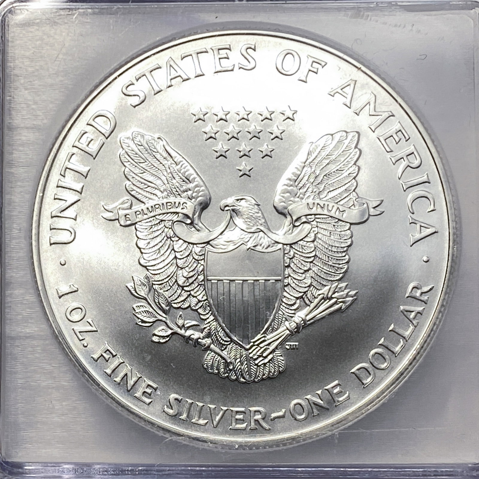 1999 Silver Eagle ICG MS70 - 4