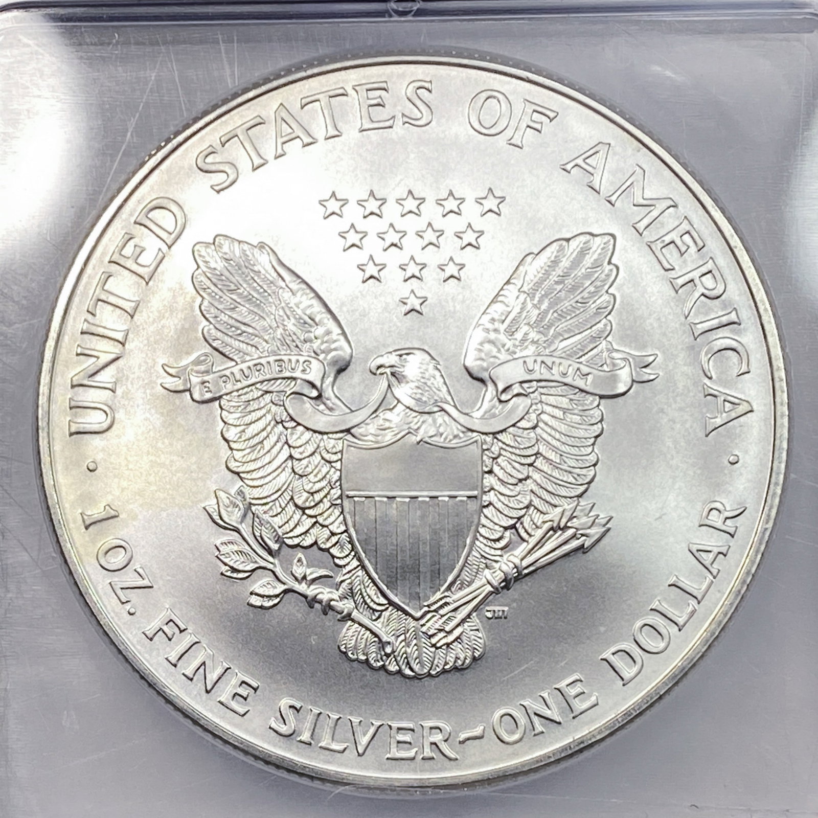 1999 Silver Eagle ICG MS70 - 4