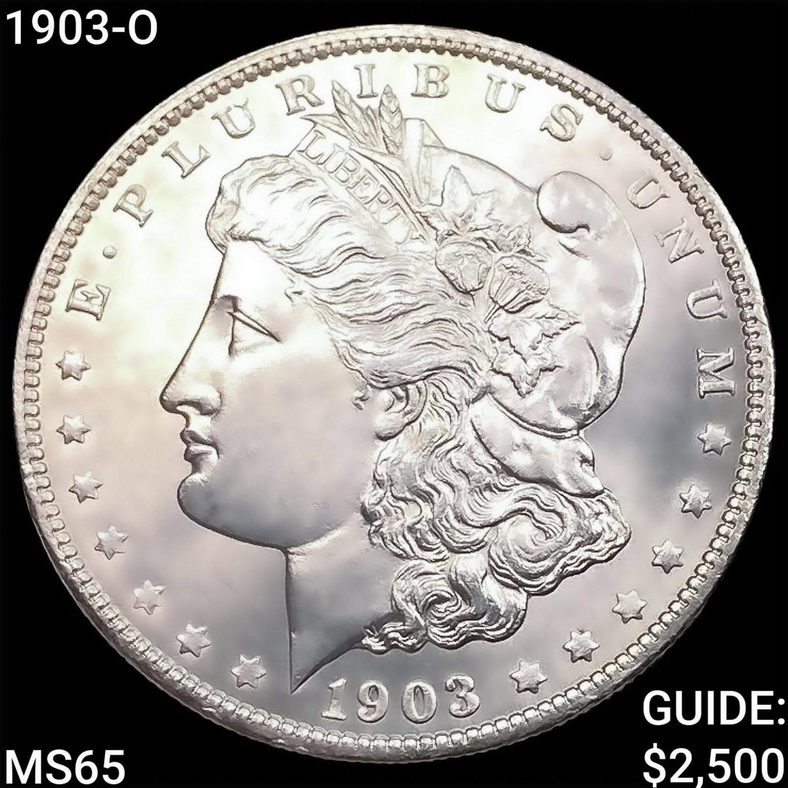 1903-O Morgan Silver Dollar GEM BU: 1903-O Morgan Silver Dollar GEM BU