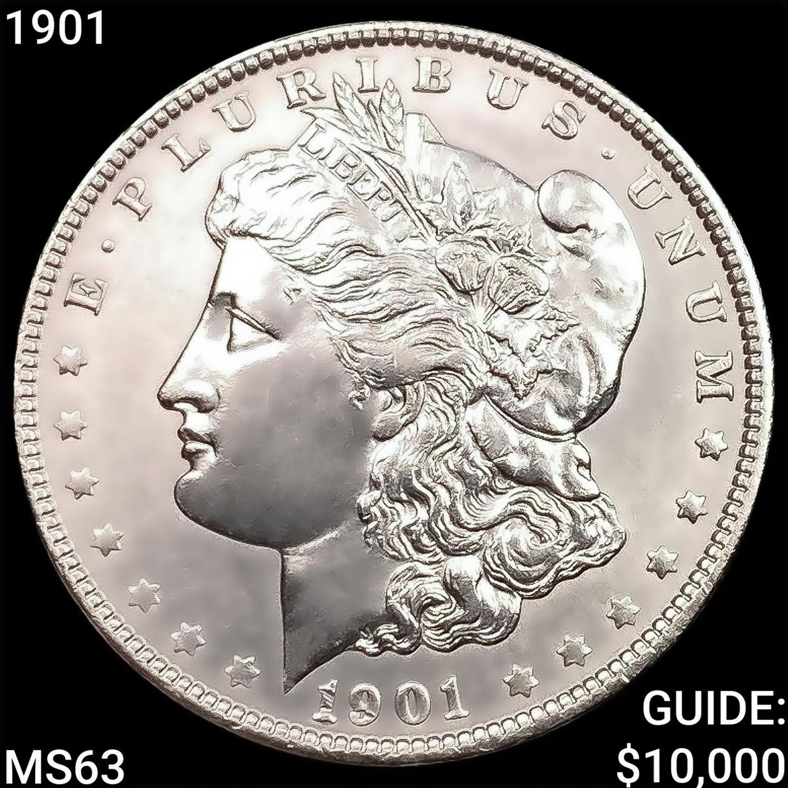 1901 Morgan Silver Dollar CHOICE BU: 1901 Morgan Silver Dollar CHOICE BU