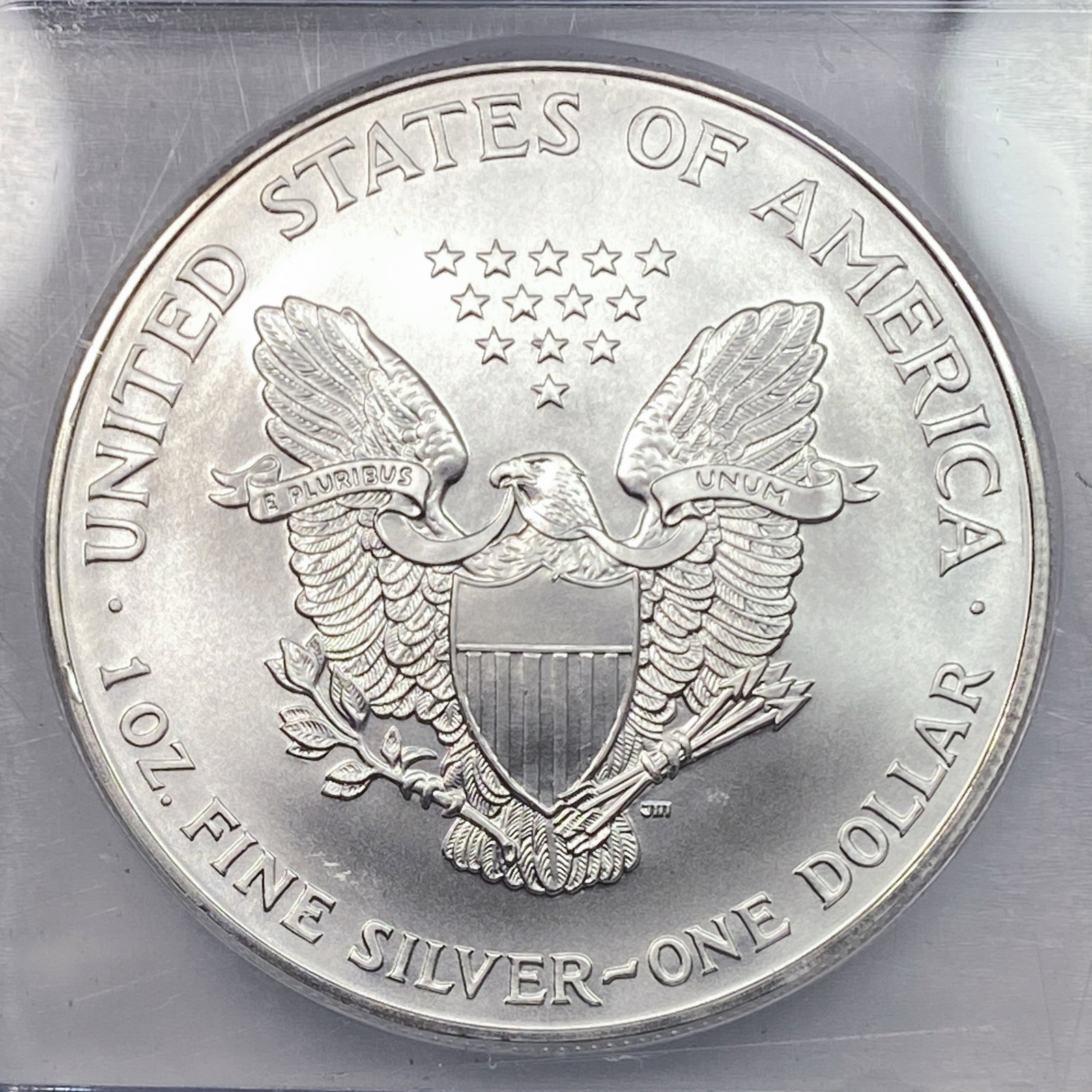 1999 Silver Eagle ICG MS70 - 4