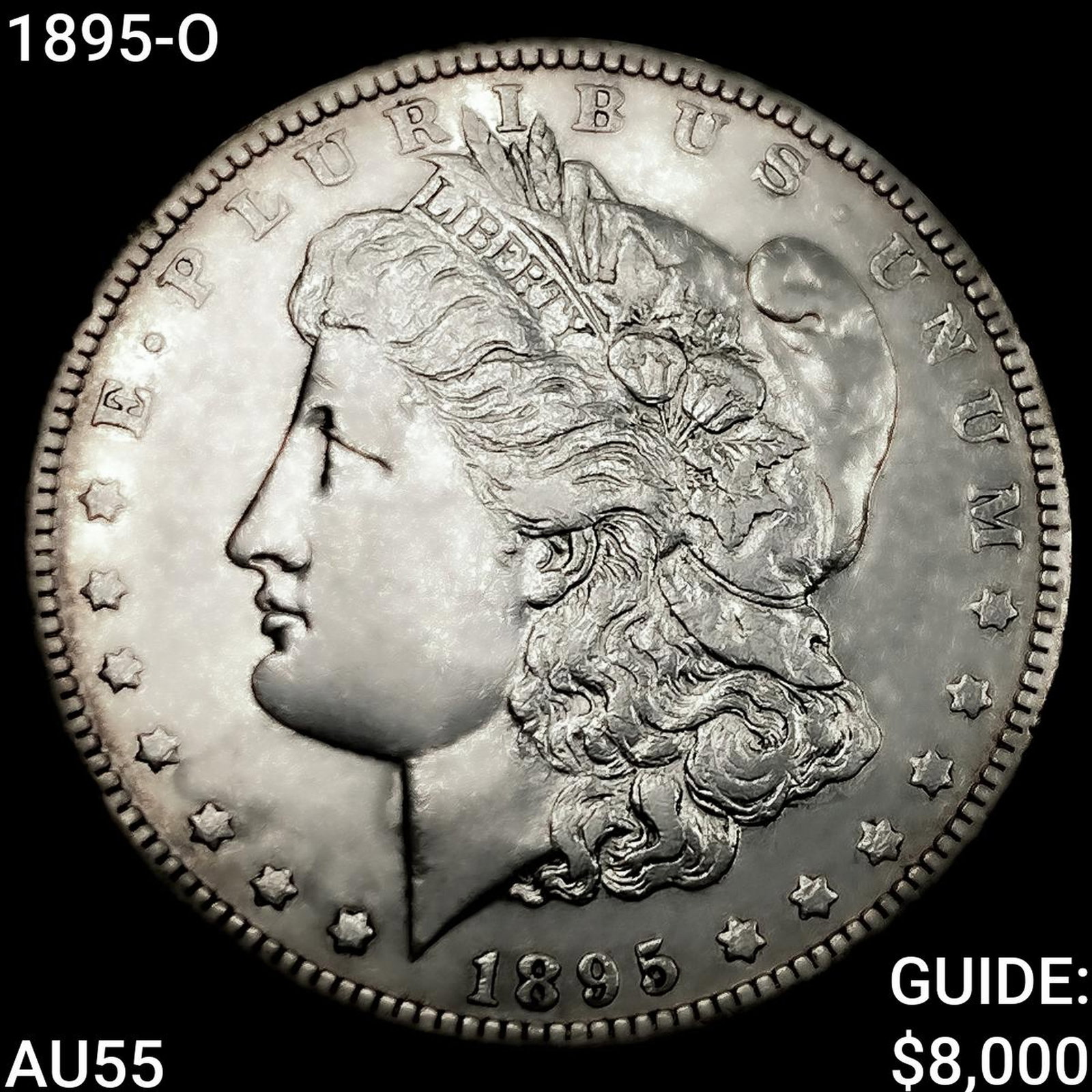 1895-O Morgan Silver Dollar HIGH GRADE (1 of 2)