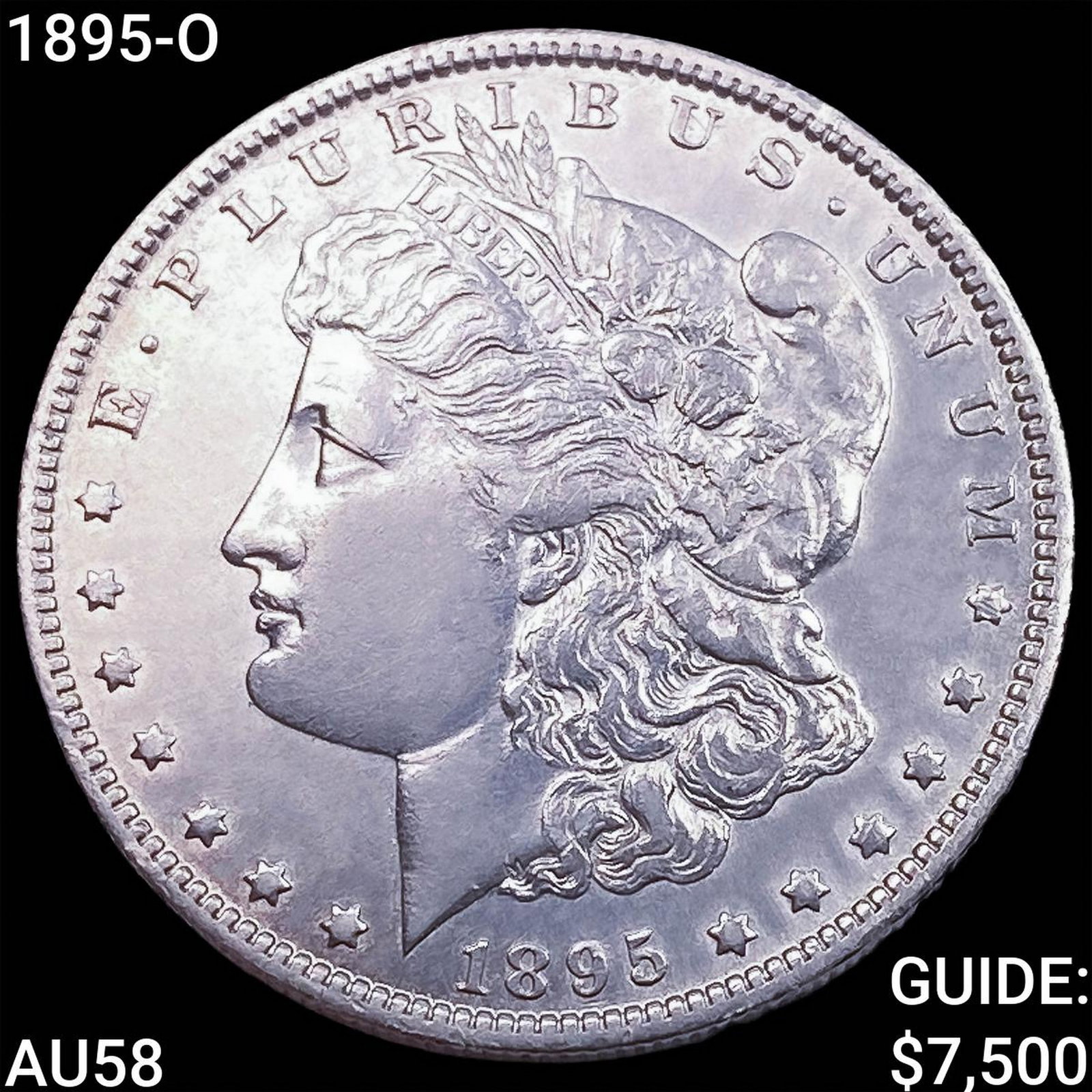 1895-O Morgan Silver Dollar CHOICE AU (1 of 2)