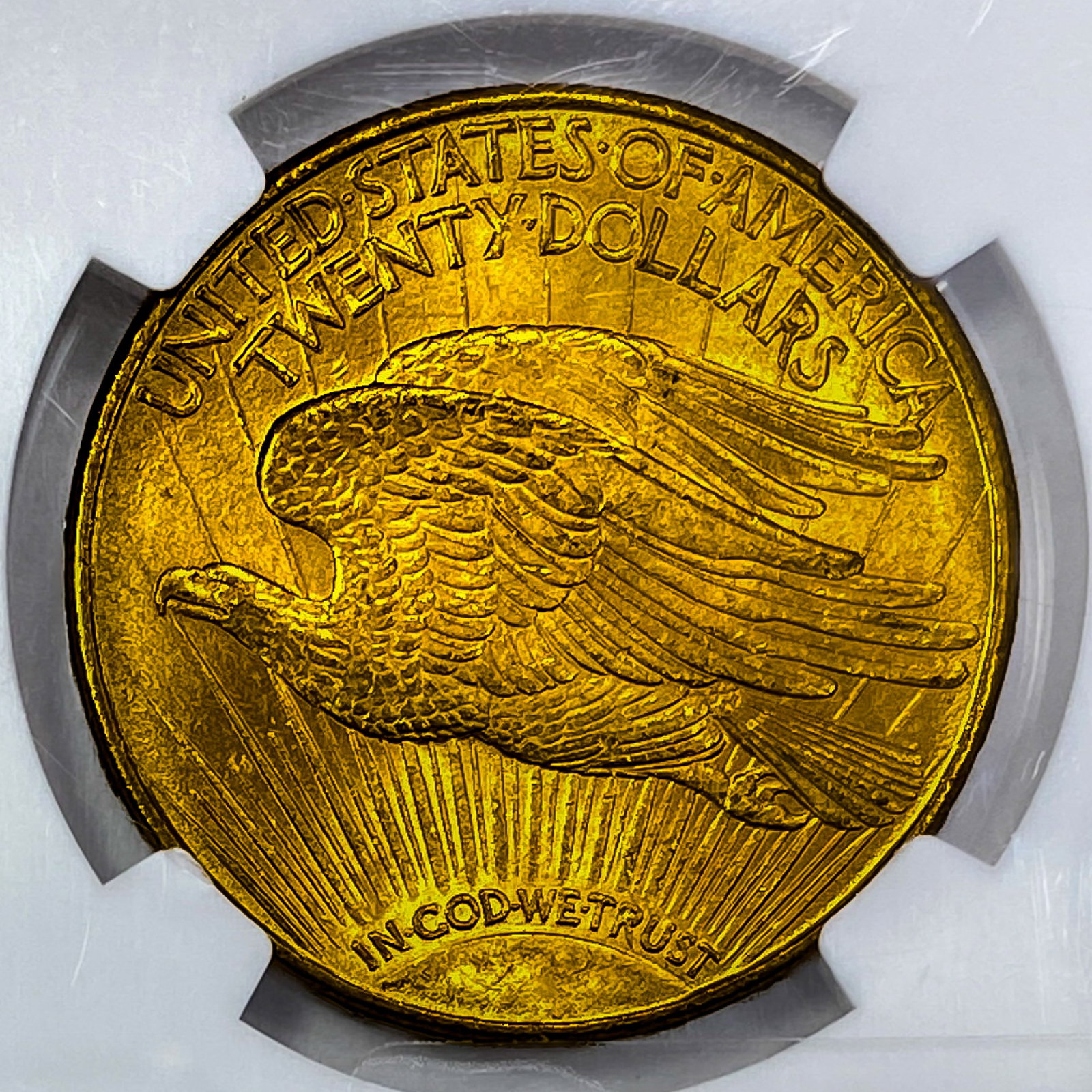 1908-D $20 Gold Double Eagle NGC MS64 - 4