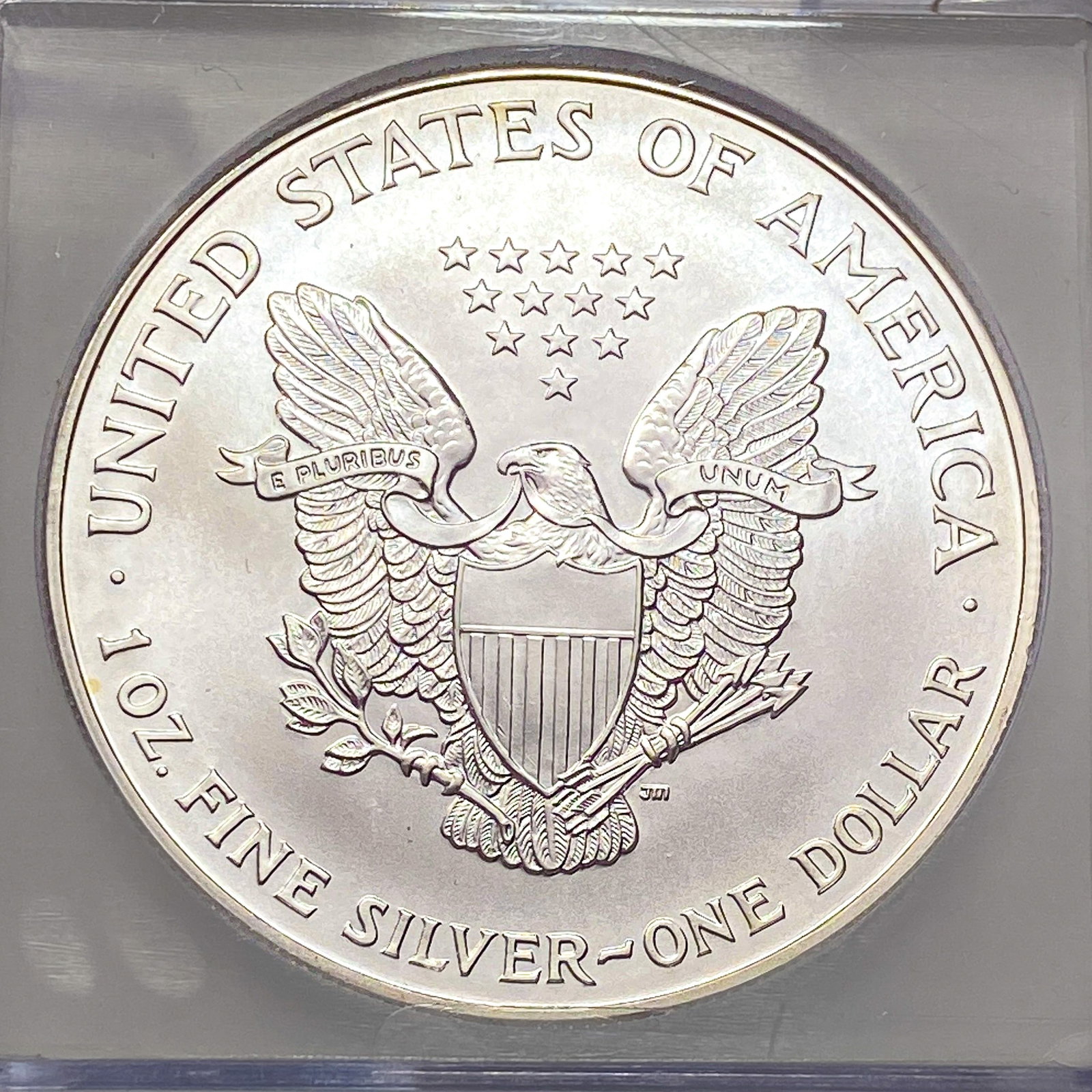 1999 Silver Eagle ICG MS70 - 4