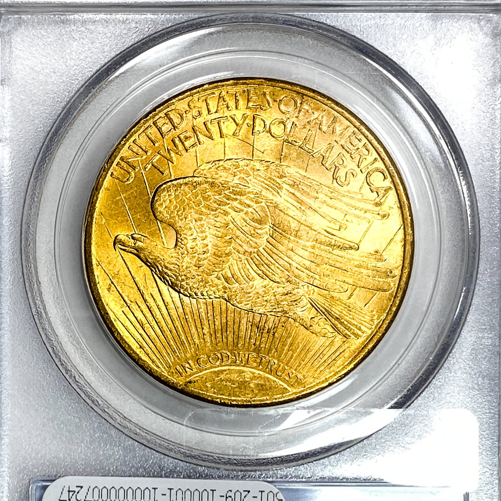 1925 $20 Gold Double Eagle PCGS MS62 - 4