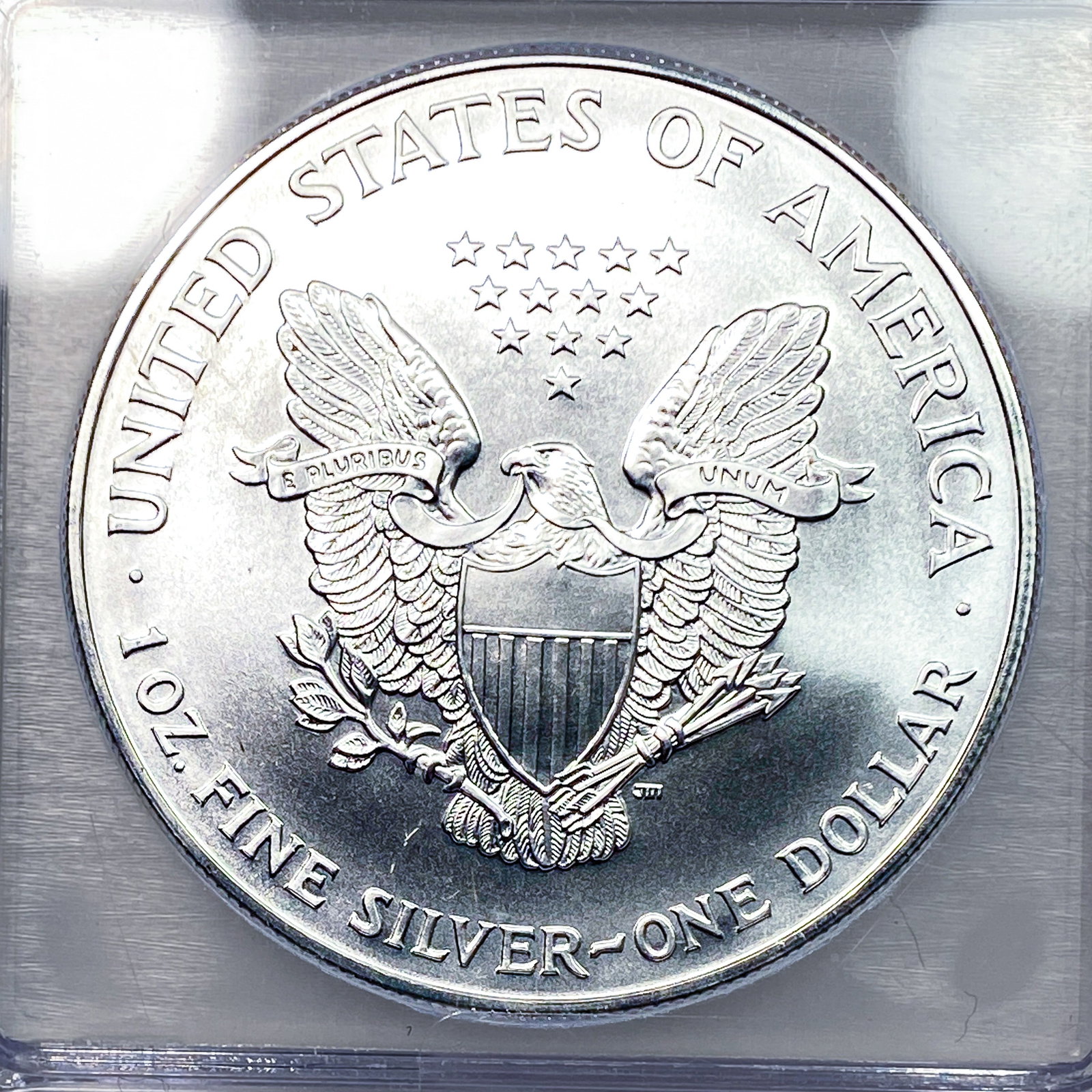 1999 Silver Eagle ICG MS70 - 4