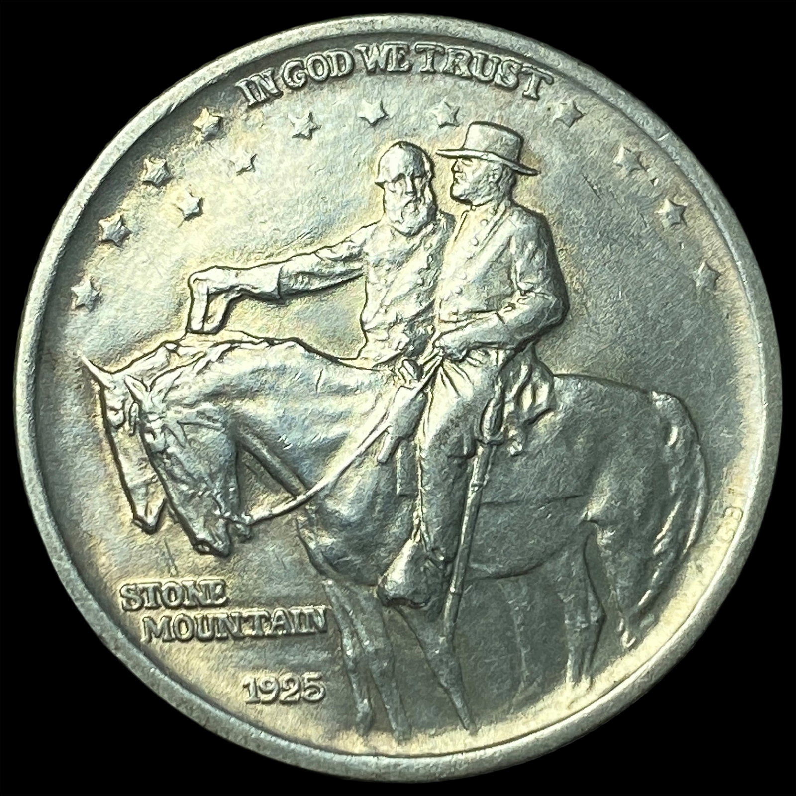 1925 Silver Stone Mountain Half Dollar UNCIRCULATED: 1925 Silver Stone Mountain Half Dollar UNCIRCULATED