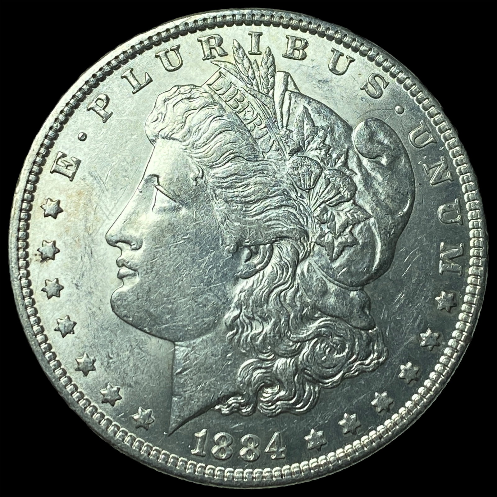 1884 Morgan Silver Dollar UNCIRCULATED: 1884 Morgan Silver Dollar UNCIRCULATED