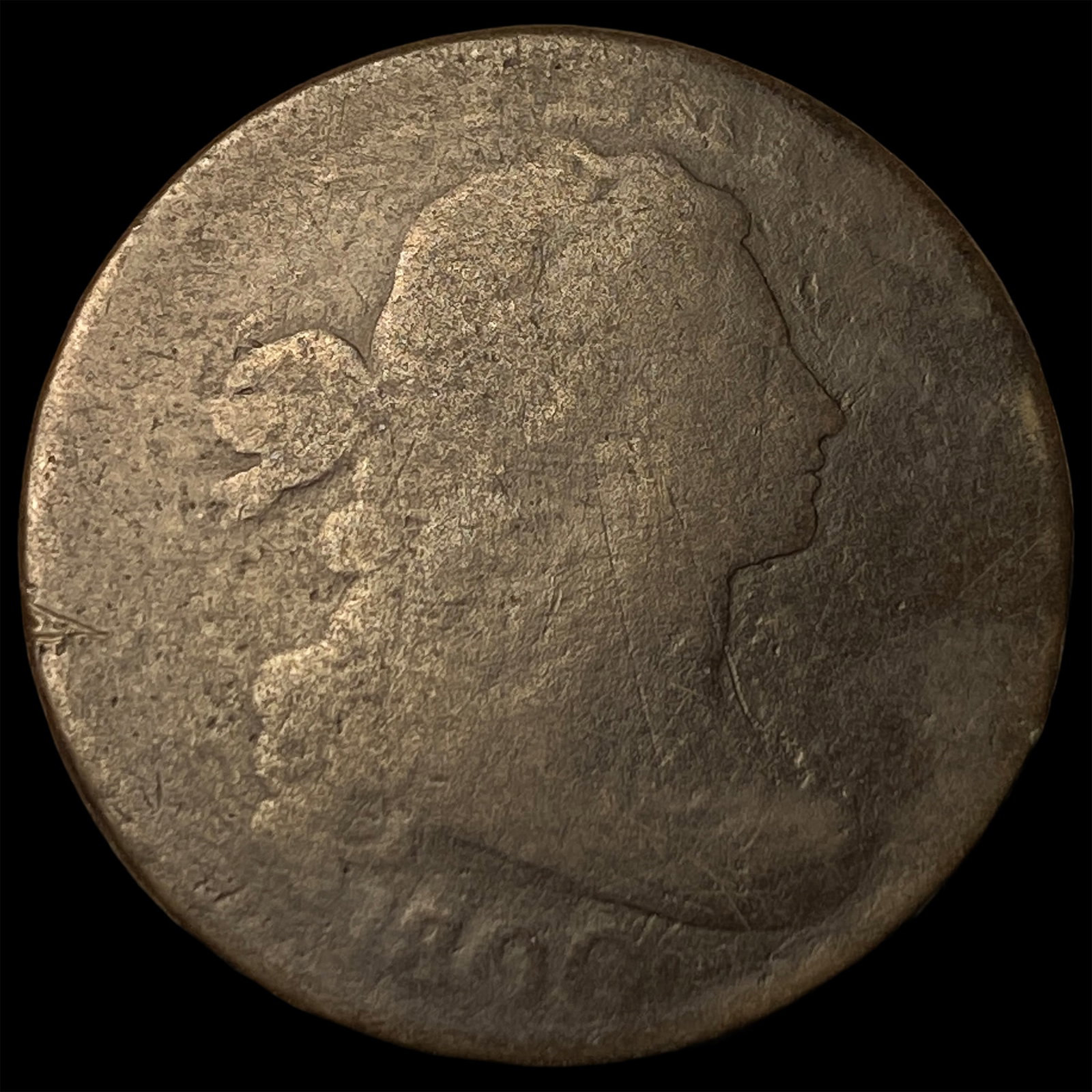 1796 Draped Bust Large Cent NICELY CIRCULATED (1 of 2)