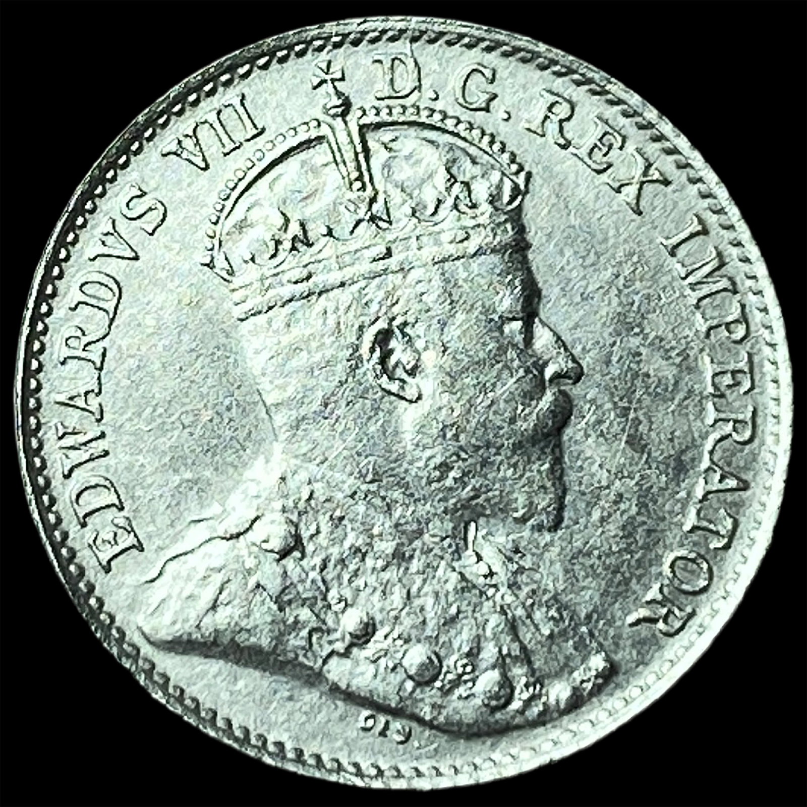 1909 Canada Silver 5 Cents UNCIRCULATED: 1909 Canada Silver 5 Cents UNCIRCULATED